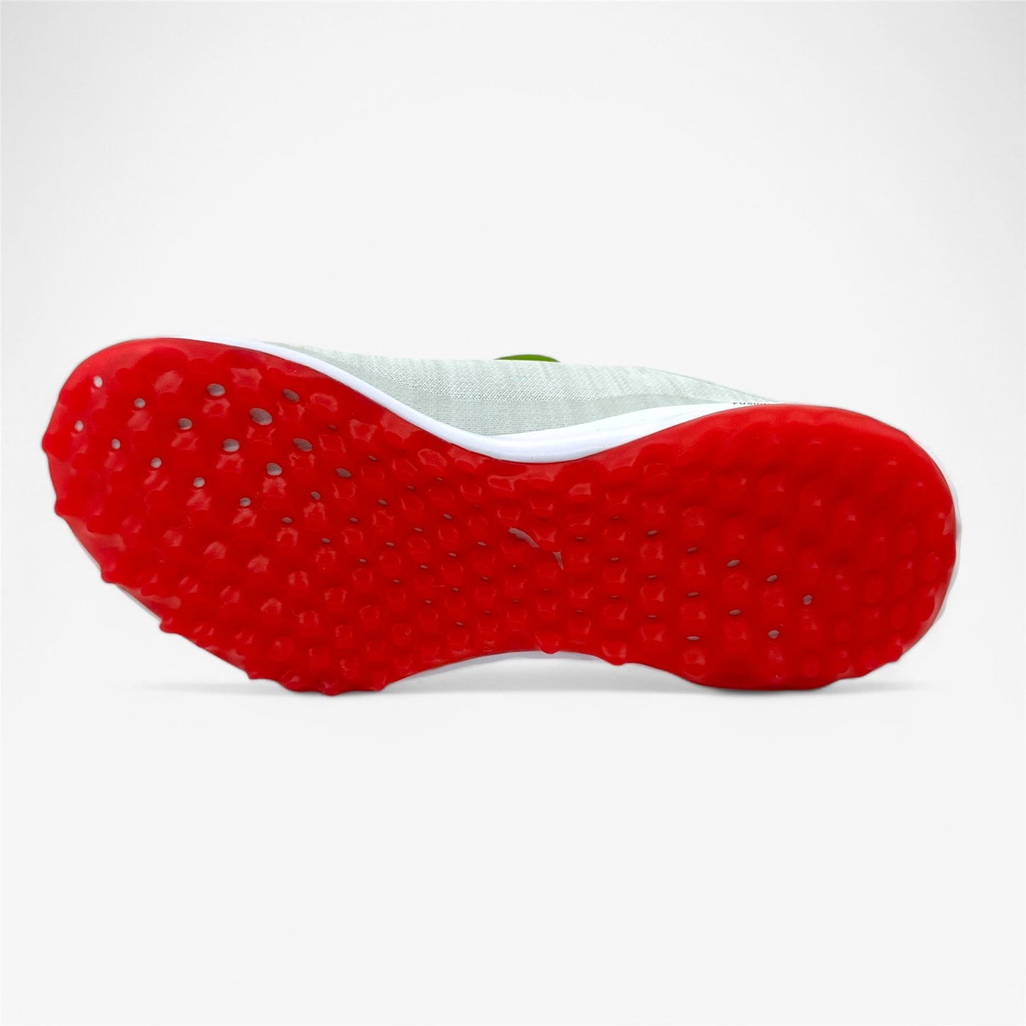 PUMA Fusion Pro White Navy Red Mens Extra Wide Spikeless Golf Shoes