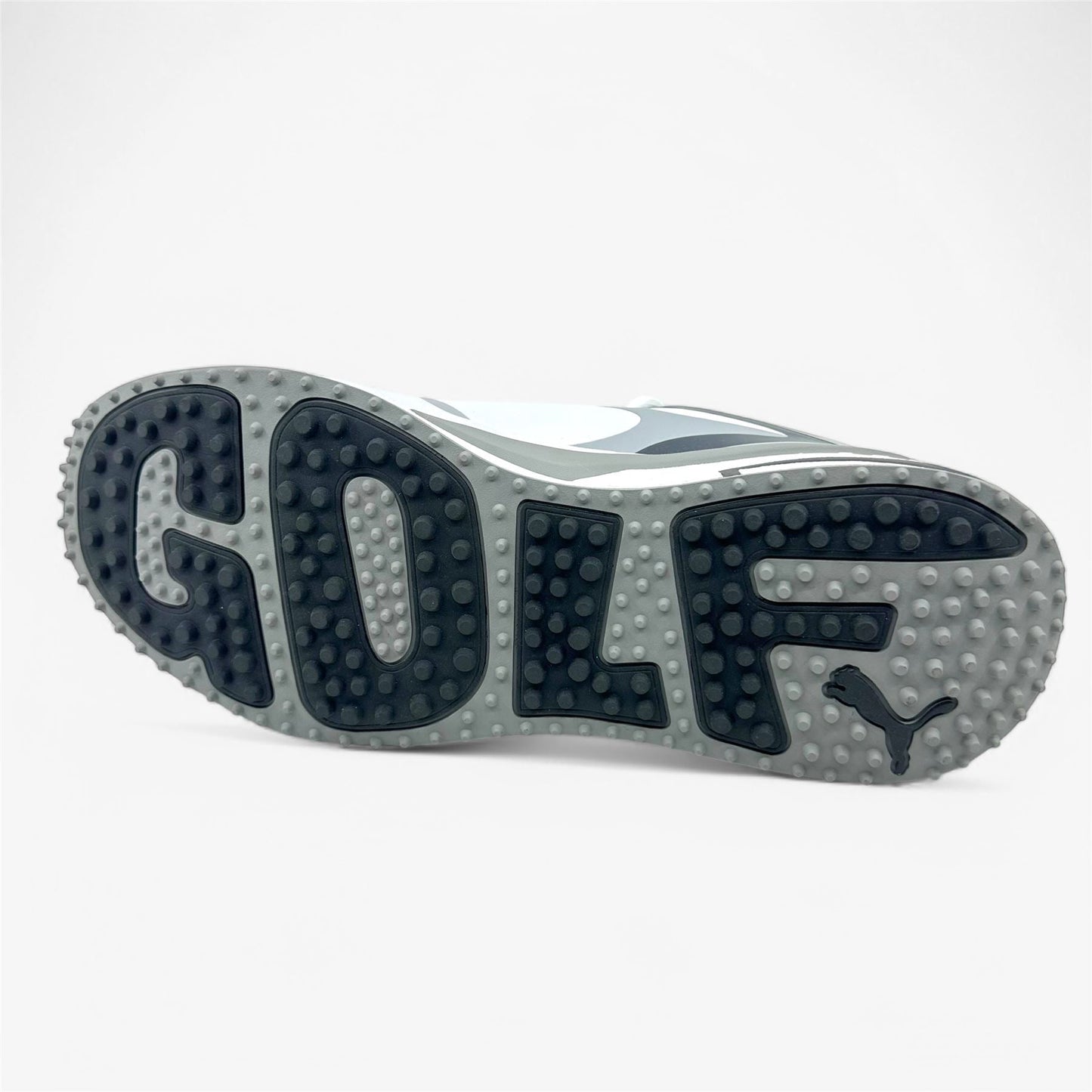 PUMA GS Fast White High Rise Shade Mens Waterproof Golf Shoes