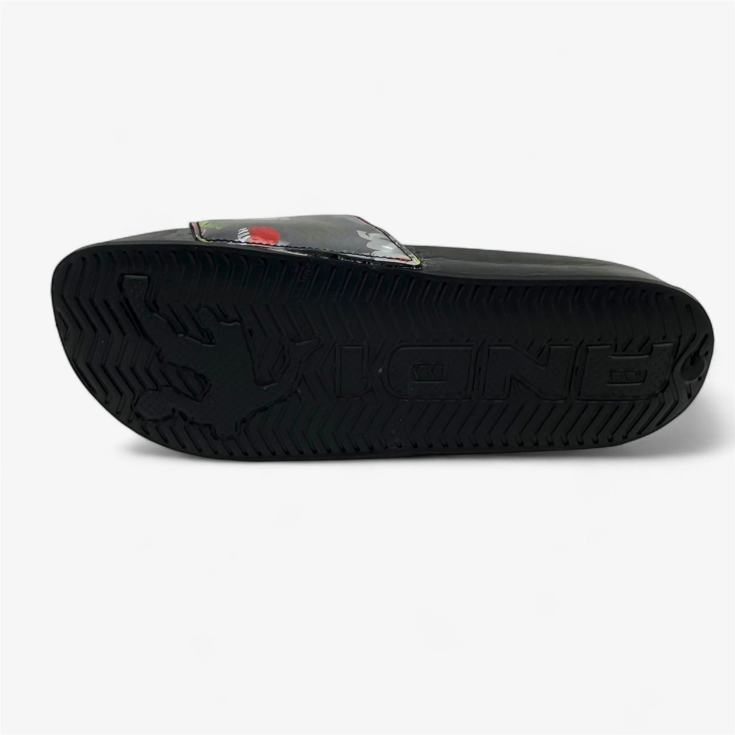AND1 Chasin Black Multicolor Mens Sandal Slide