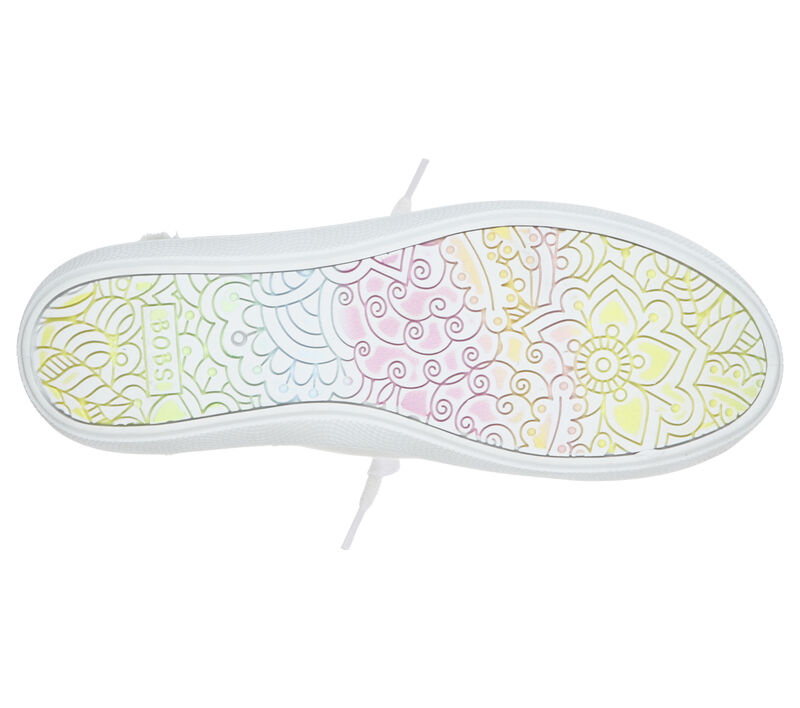 Women's Wide Fit Skechers Bobs 33492W Shoes