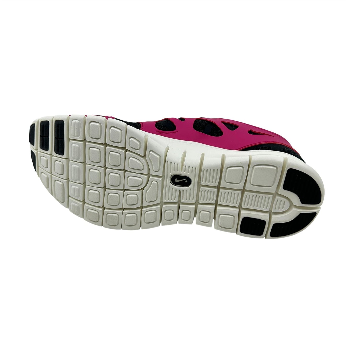 Nike Free Run+ 2 EXT Black Fireberry Womens Athletic Sneaker