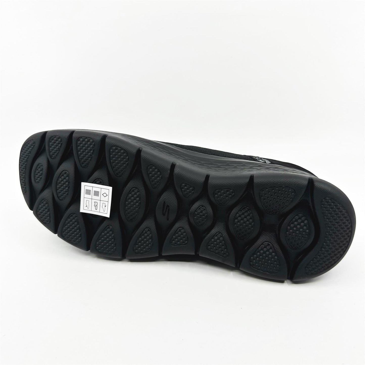 SKECHERS Go Walk Flex Relish Black Womens Slip On Sneakers