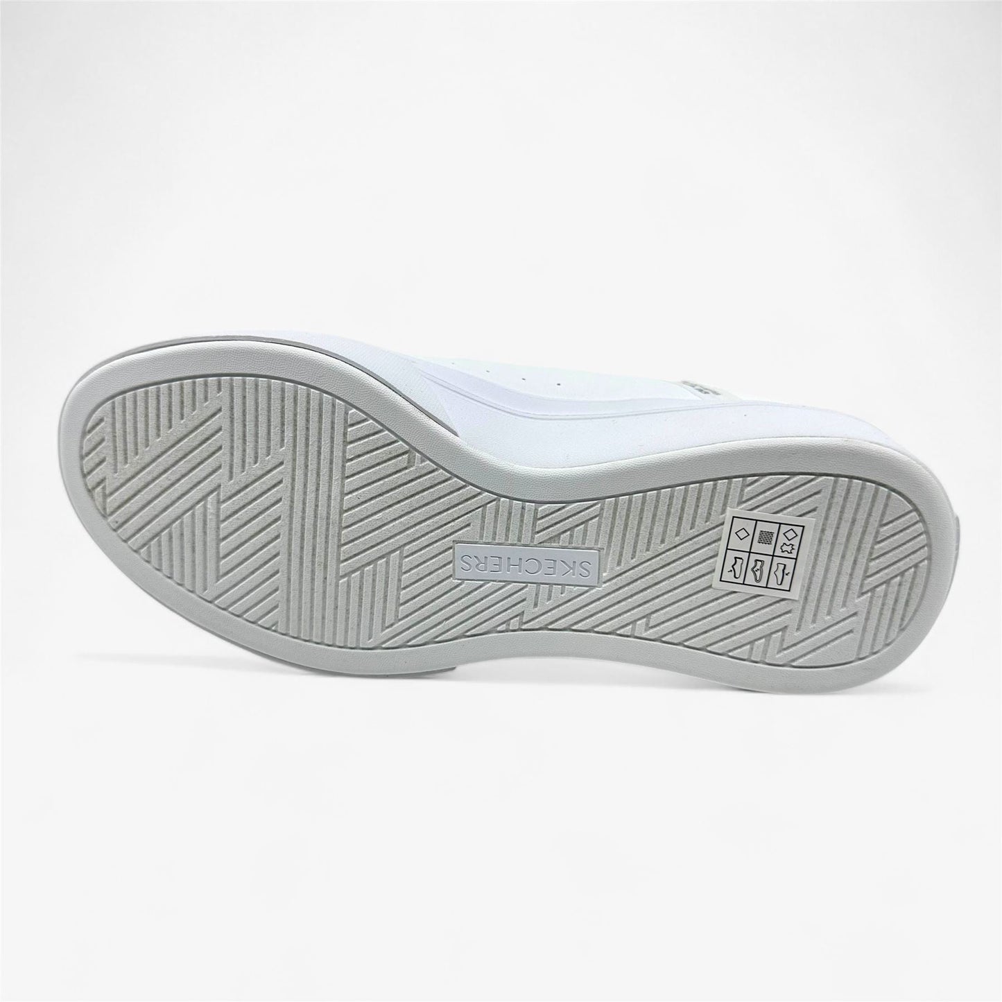 Skechers Cordova Classic New Reign White Womens Athletic Sneaker