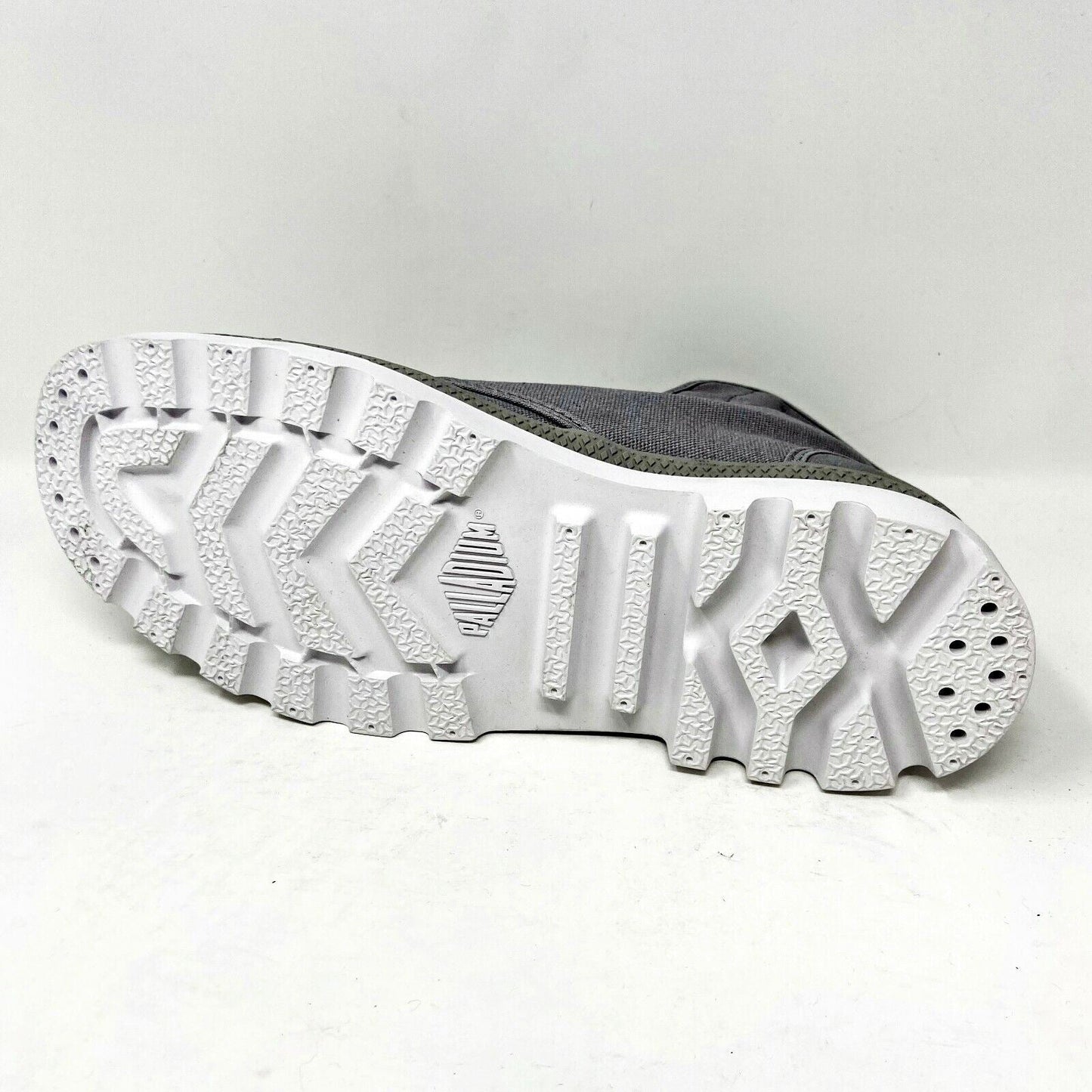 Palladium Blanc Hi Vapor White Gray Mens Size 8 Combat Boots 72886 051