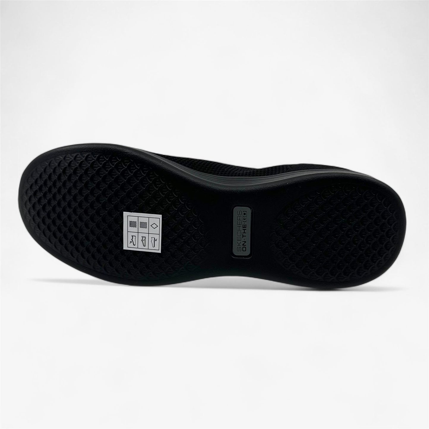Skechers One The Go Dreamy Beaming Blacck Womens Casual Slip-On