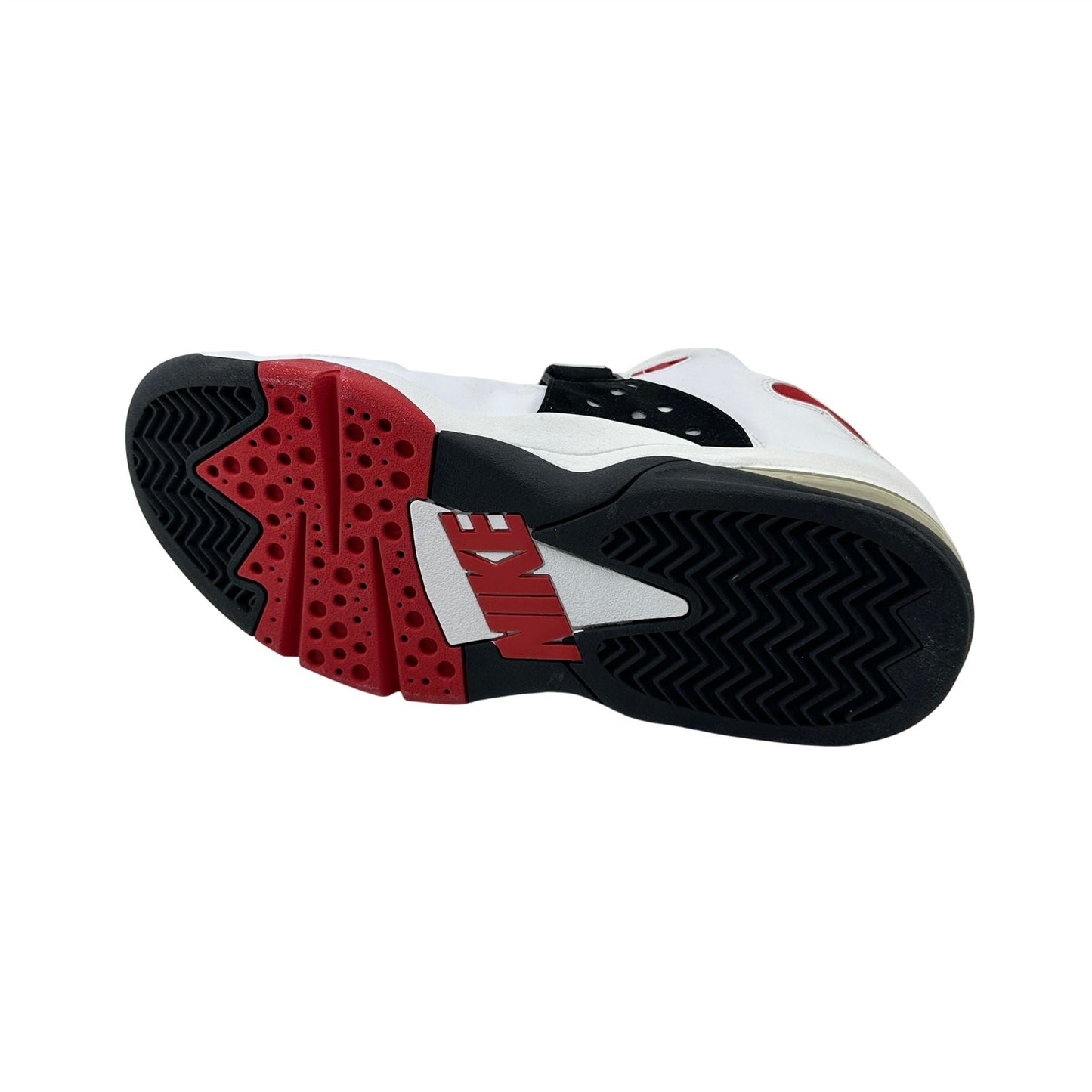 Nike Air Force Max White Univserity Red Black Mens Athletic Sneaker