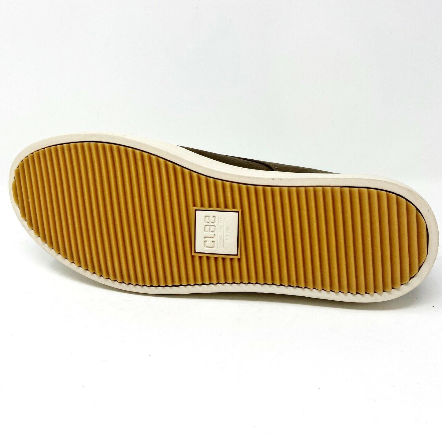 Clae Ellington SP Otter Milled Leather Mens Casual Sneakers