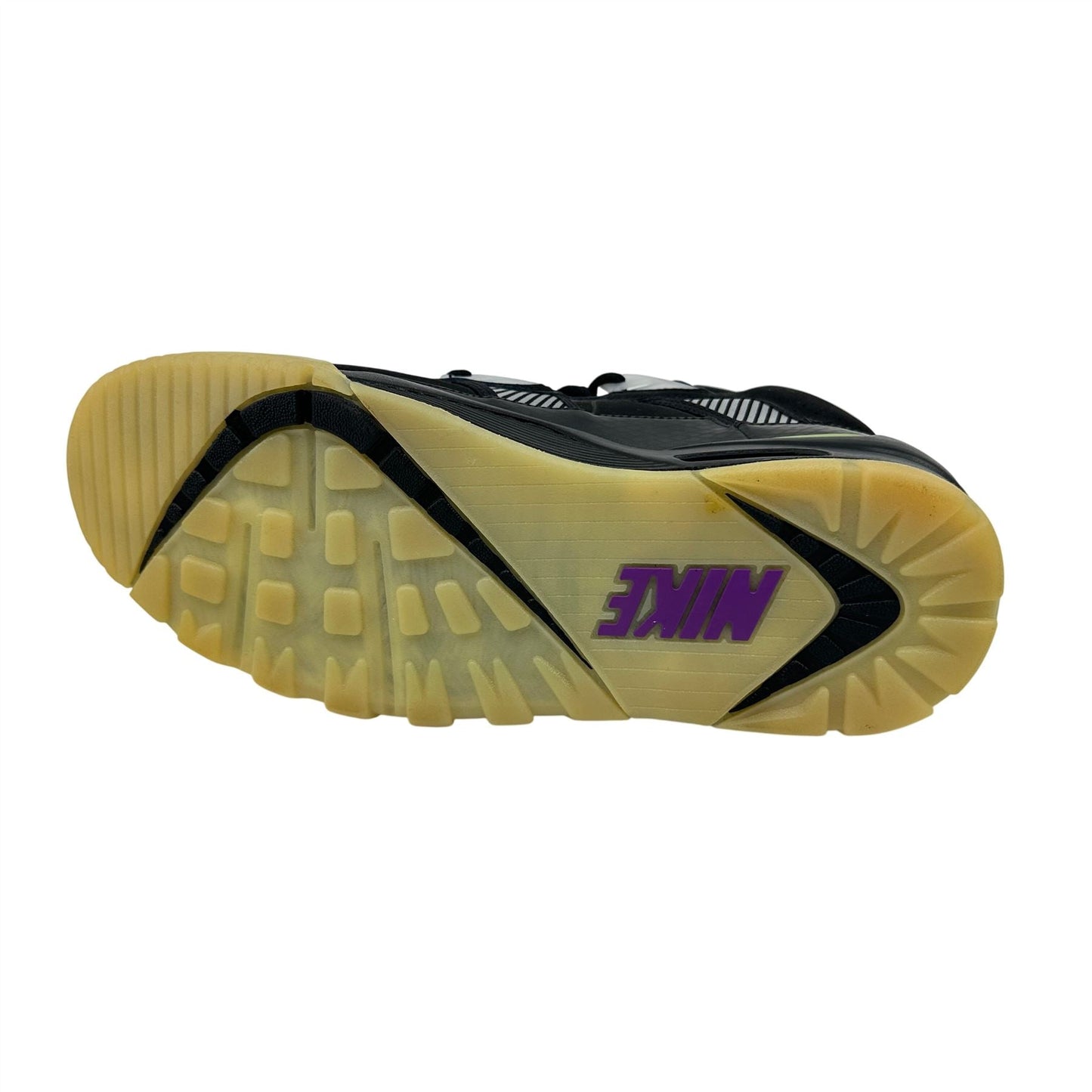 Nike Air Trainer SC High Black White Vivid Purple Mens Size 9.5 Sneaker