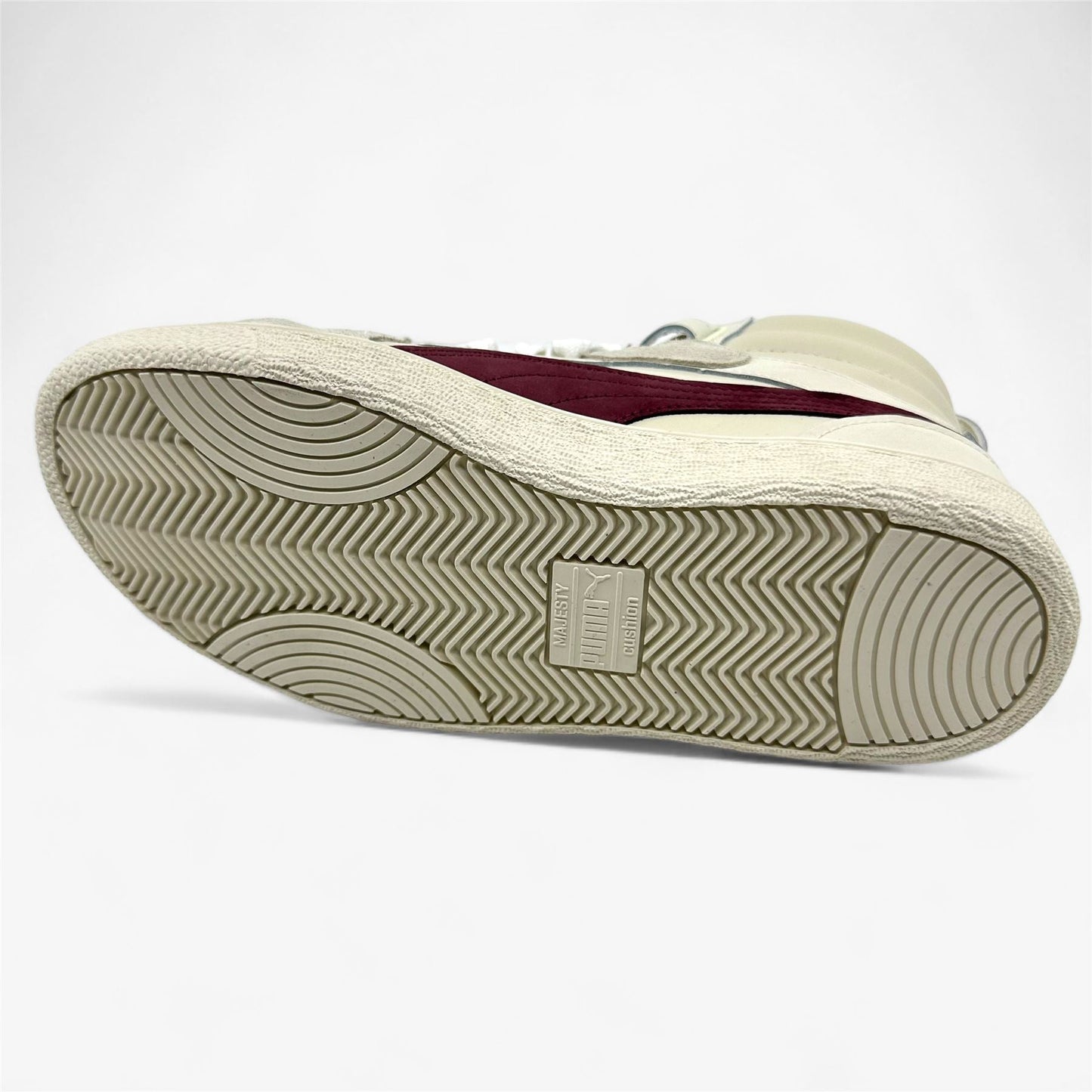 PUMA Ralph Sampson x June Ambrose Whisper White Aubergine Womens Sneaker