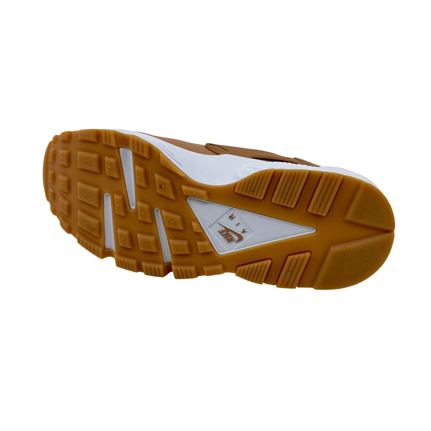 Nike Air Huarache Run Clay White Gum Yellow Womens Athletic Sneaker