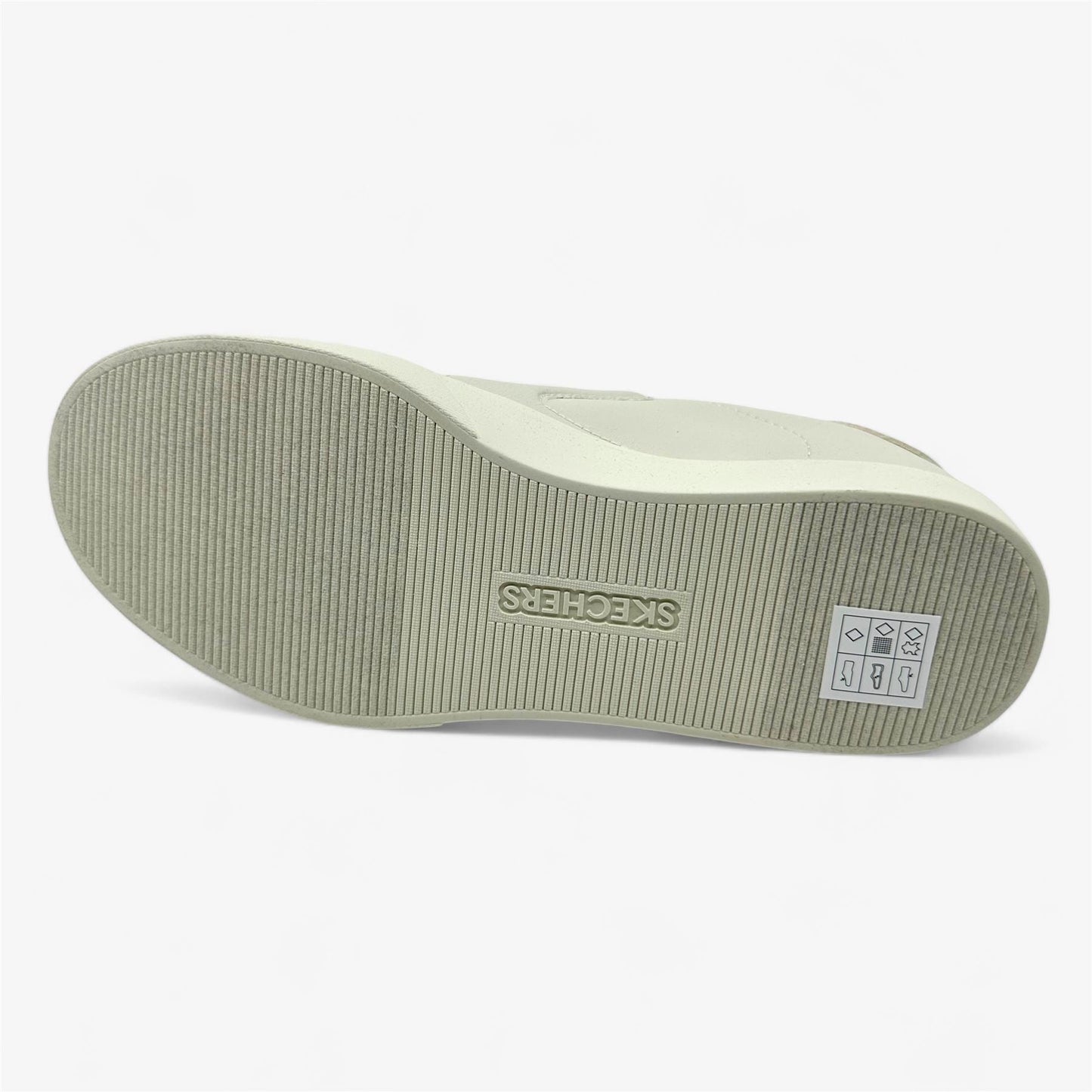 Skechers Eden LX Soft Shades Natural Womens Athletic Court Classics Sneaker