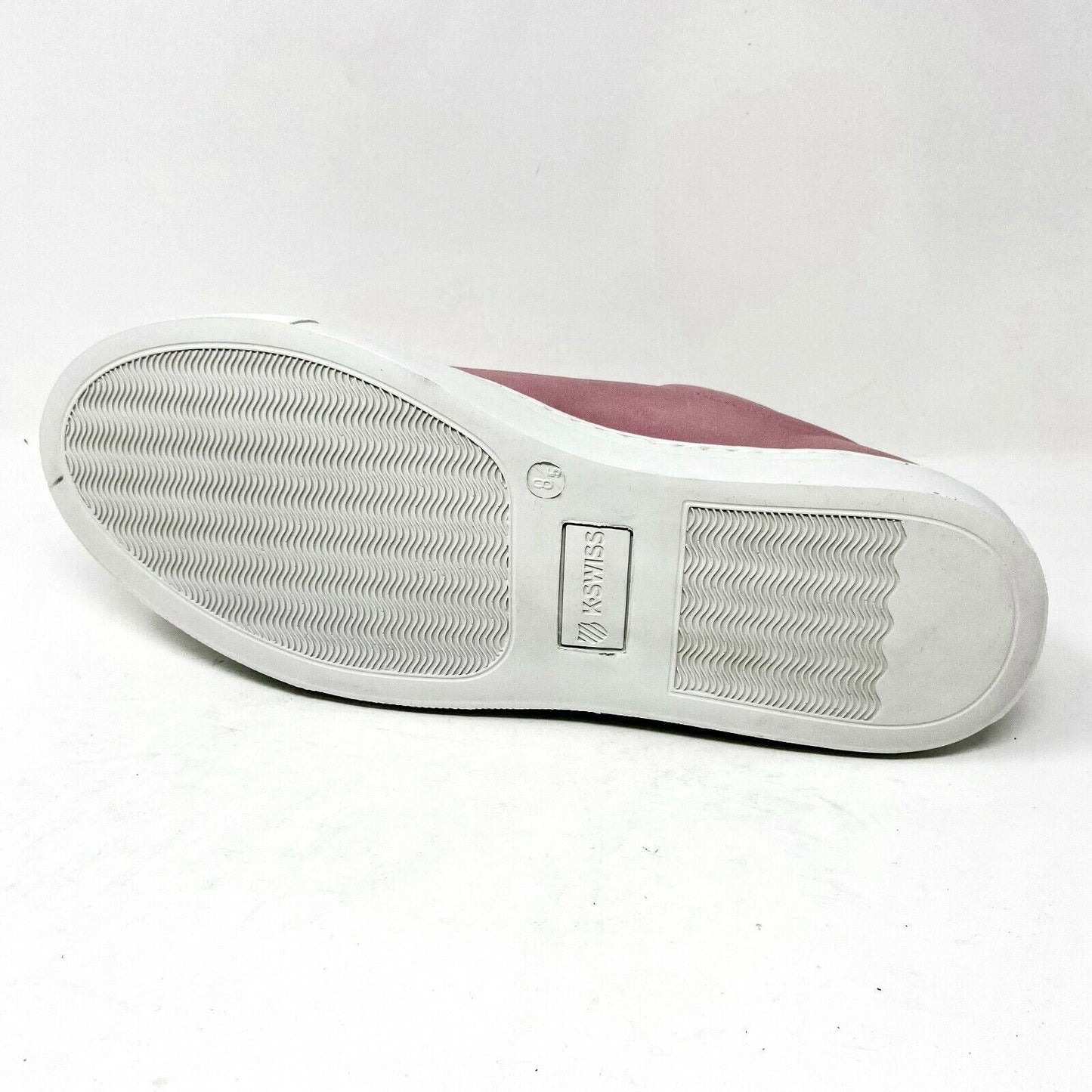 K-Swiss Court Classico Chalk Pink Off White Womens Casual Sneakers 95097 613
