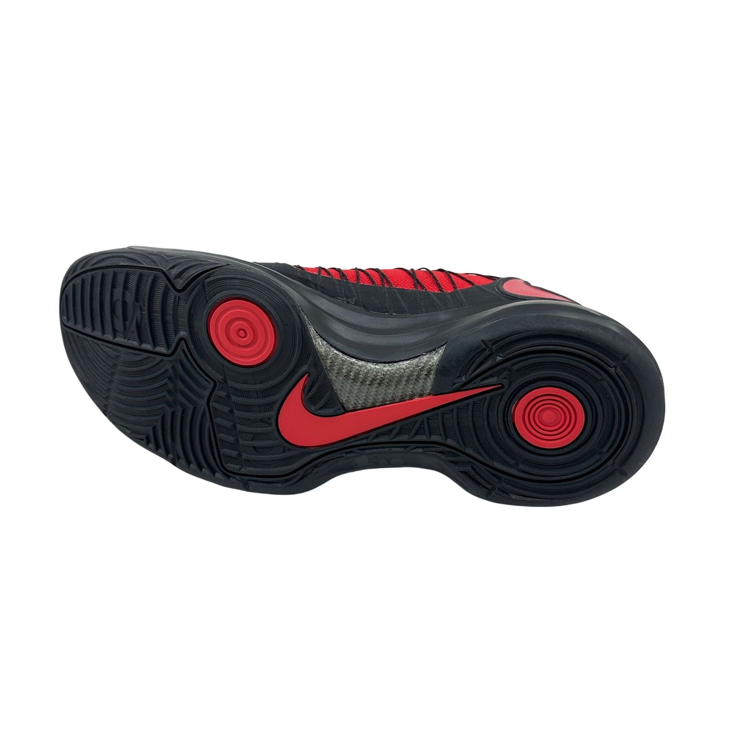 Nike Hyperdunk Black University Red Mens Athletic Sneaker