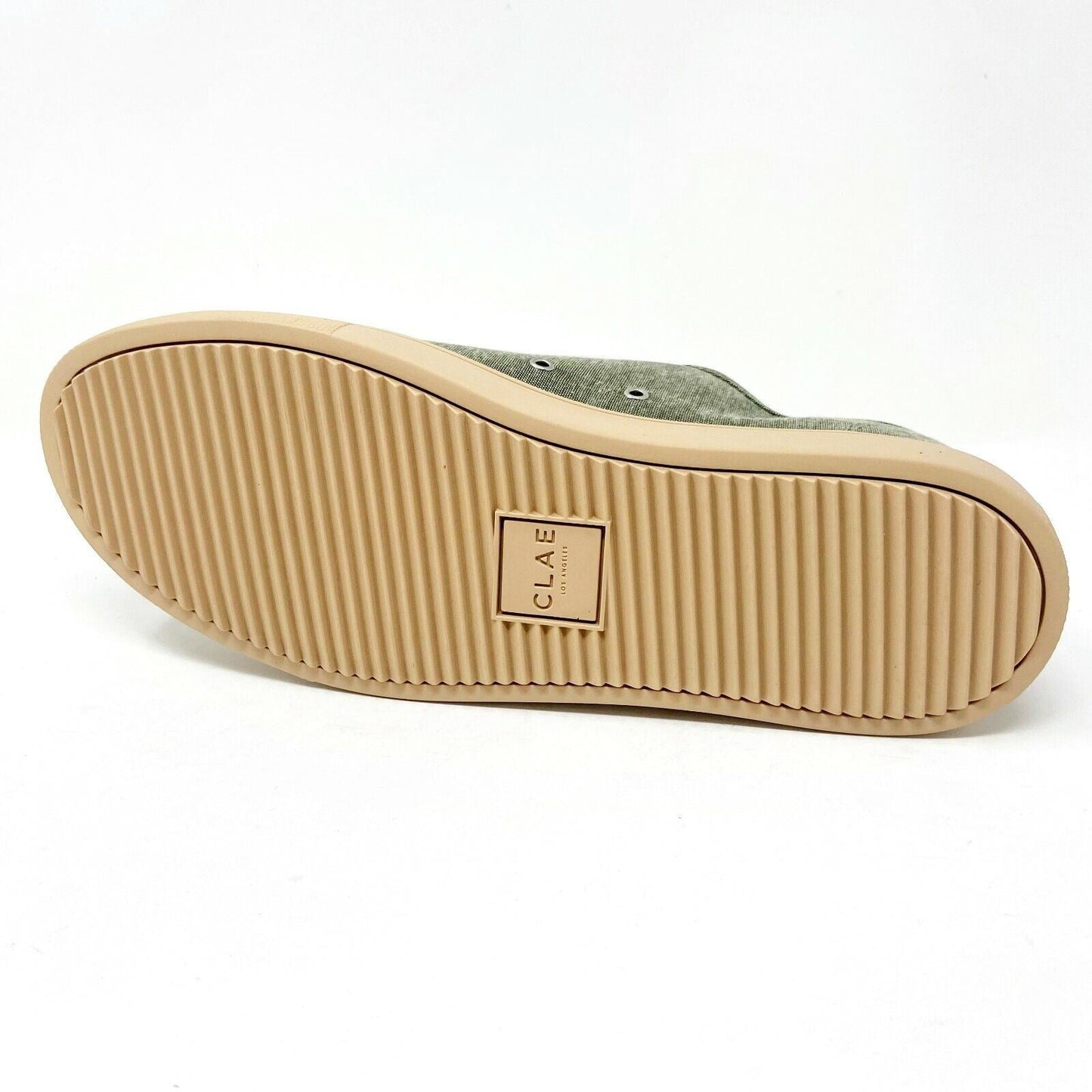 Clae Herbie Textile Aloe Green Mens Premium Casual Sneakers