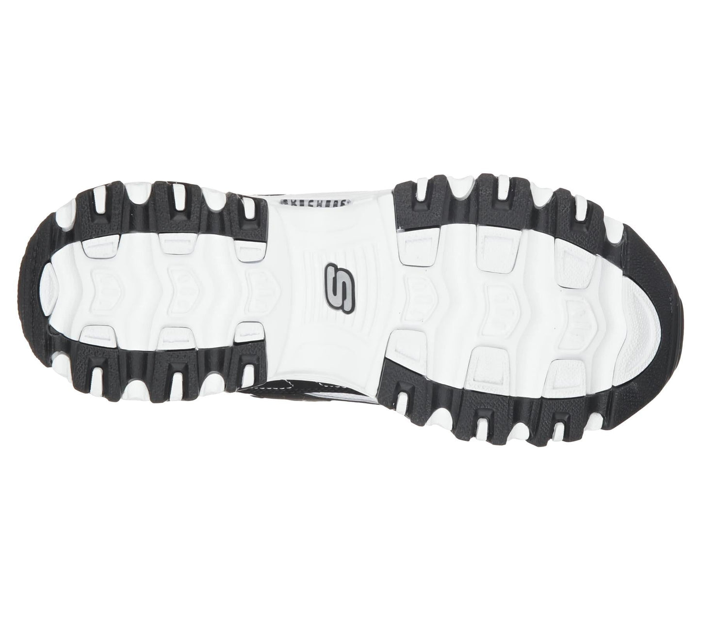 Women's Wide Fit Skechers 11930 D'Lites Biggest Fan Trainers