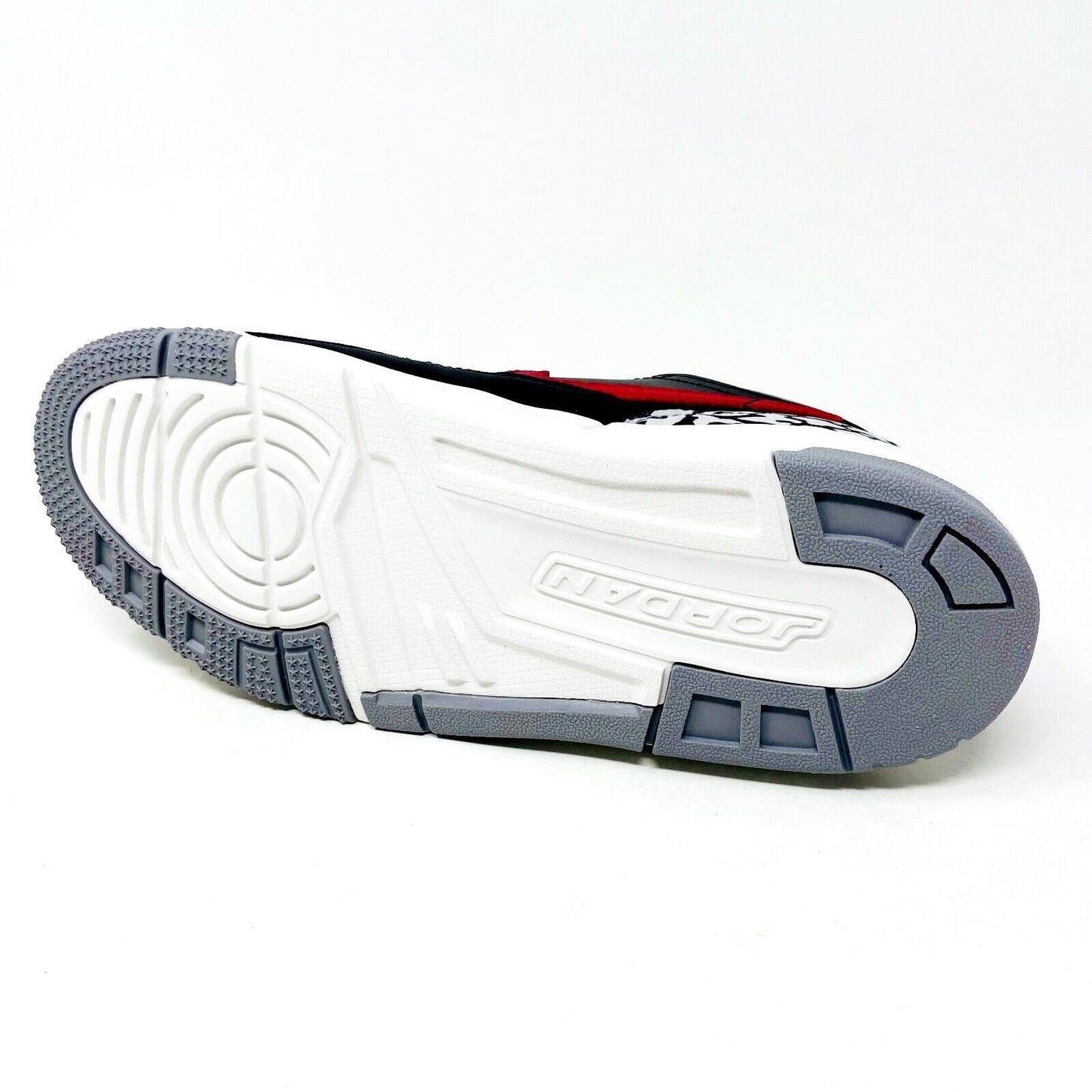 Jordan Legacy 312 Low PS Black Red Bred Cement Kids Shoes Sneakers CD9055 006