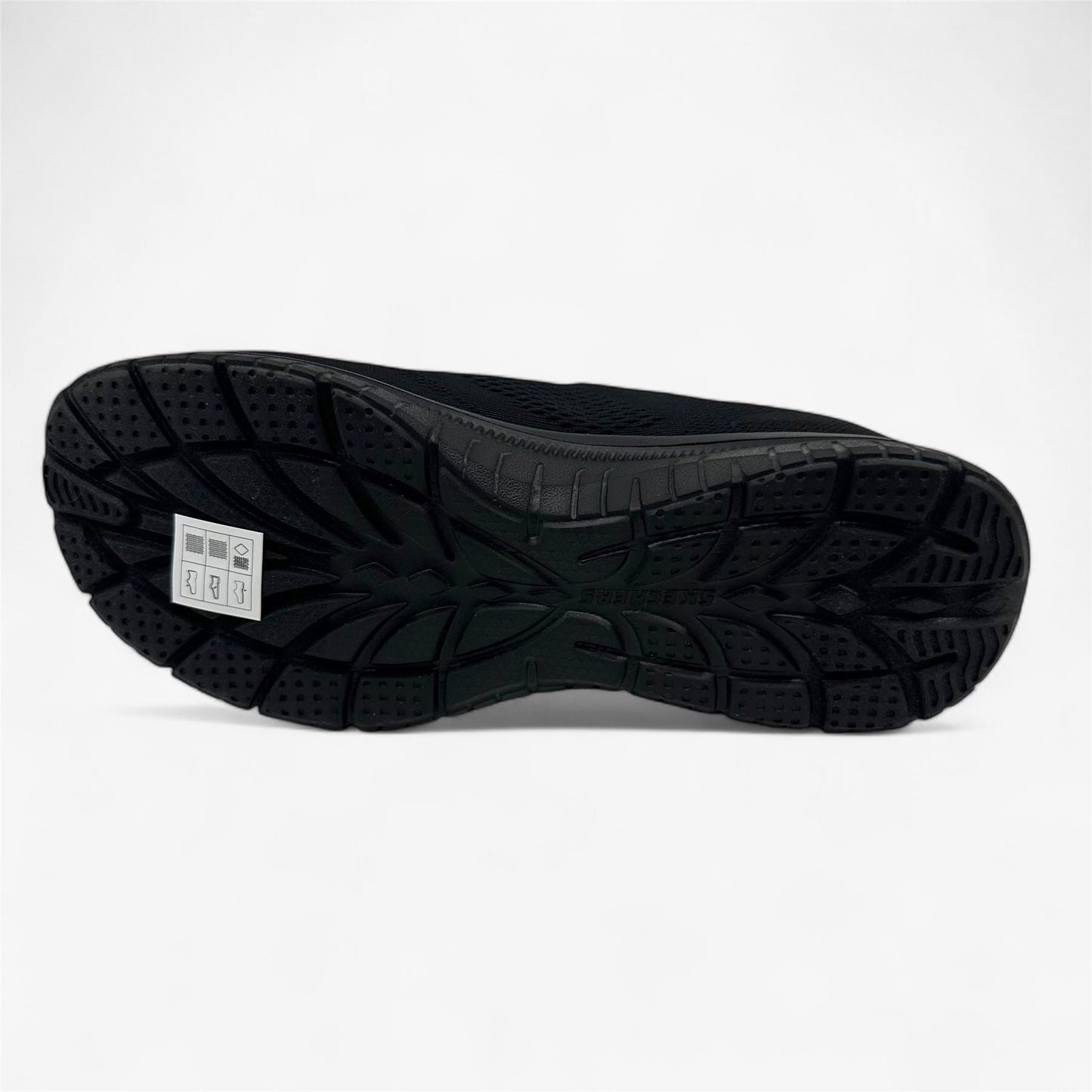 Skechers Virtue Ambrosia Black Womens Athletic Sneaker