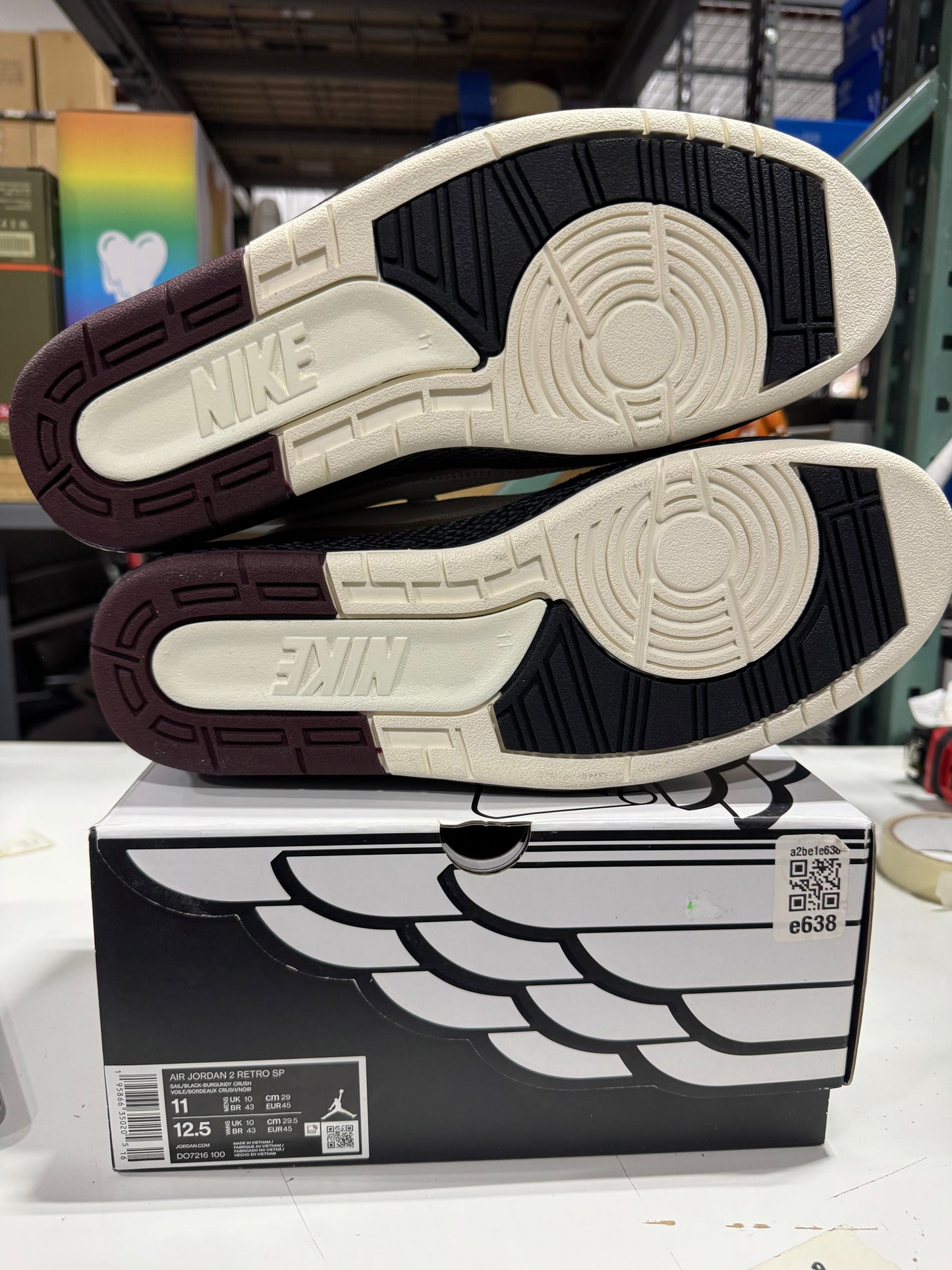 PRE OWNED Jordan 2 Retro A Ma Maniére Airness