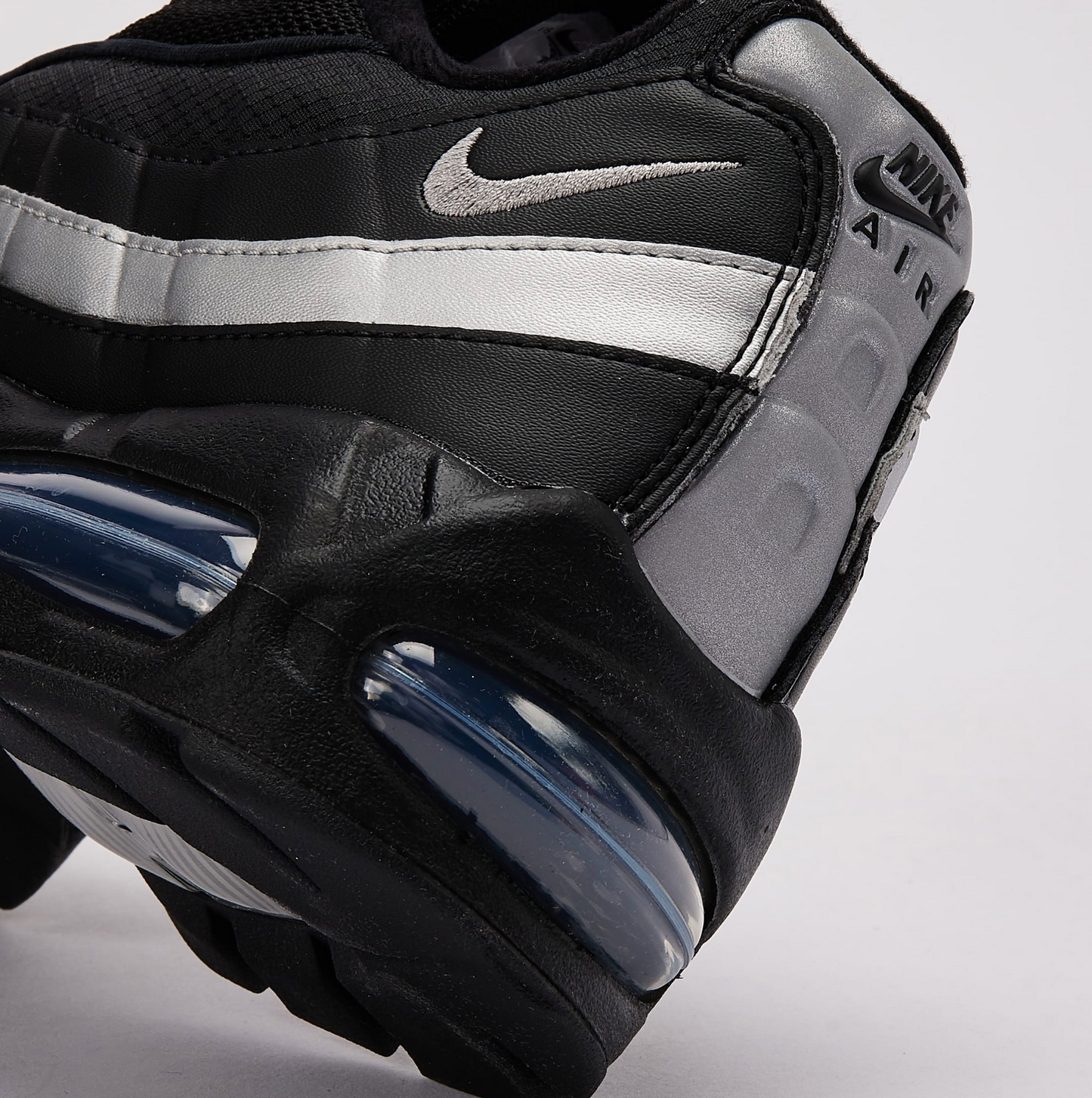 Nike Air Max 95 OG Big Bubble Black White Metallic Silver