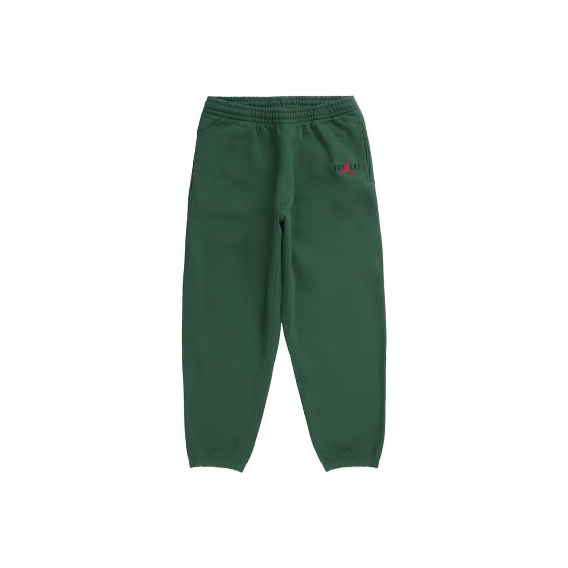 Supreme Jordan Sweatpant (FW24) Green