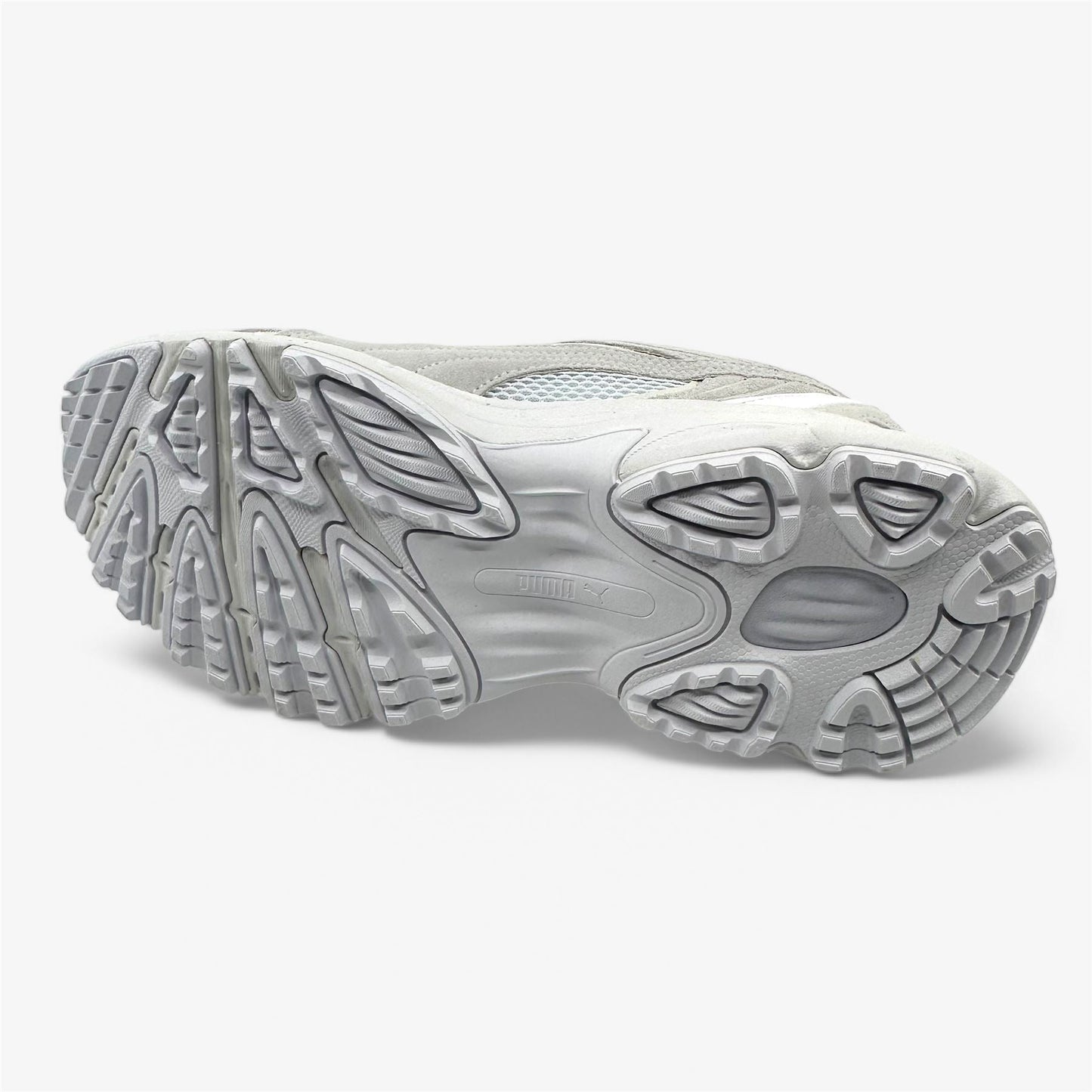 PUMA Teveris G White Mens Spikeless Golf Shoes