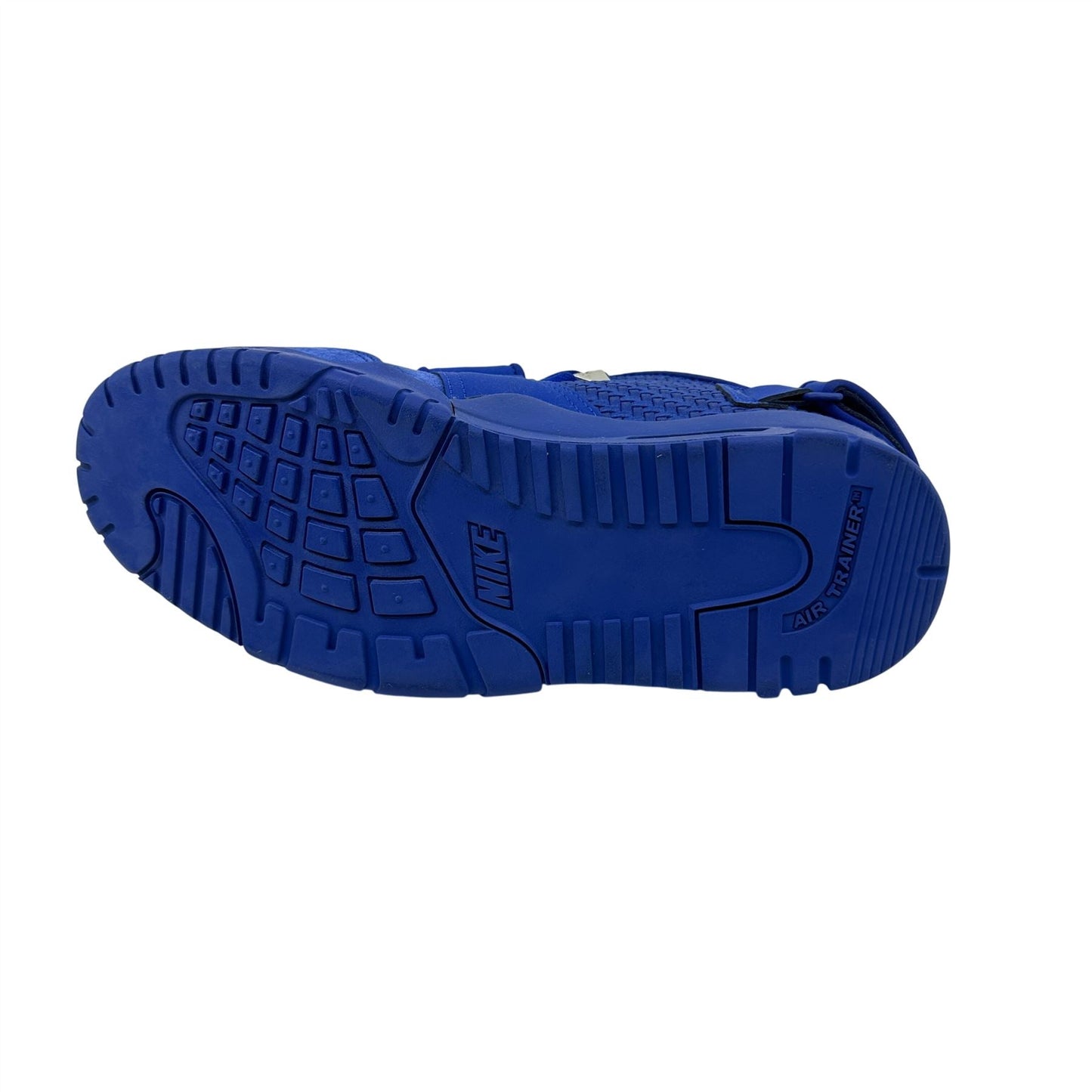 Nike Air Trainer V Cruz PRM Rush Blue Gym Red Mens Athletic Sneaker