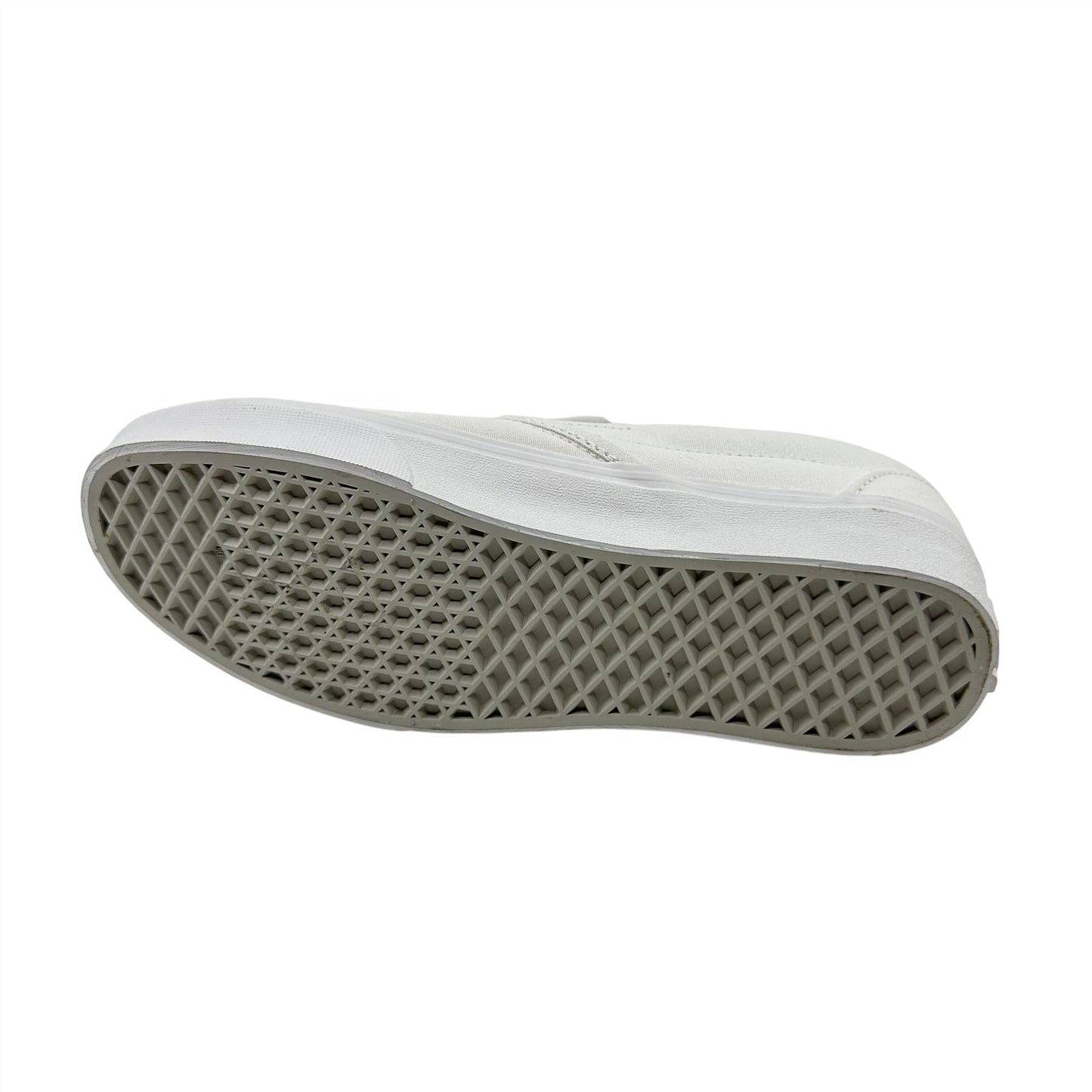 VANS Classic Slip On White Mens Athletic Warped Tour 25 Years Sneaker