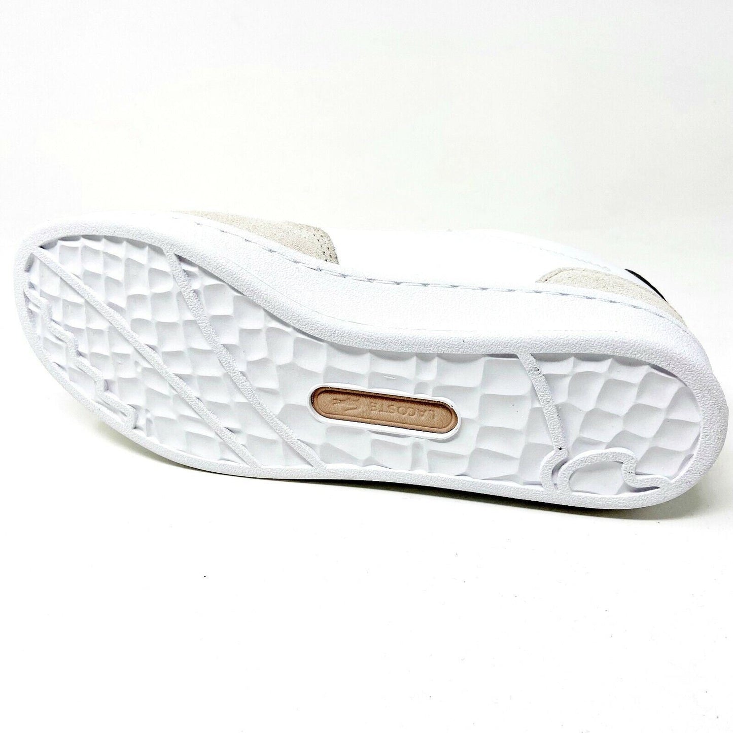 Lacoste Masters Cup 120 2 SUJ Leather White Natural Kids Casual Sneakers