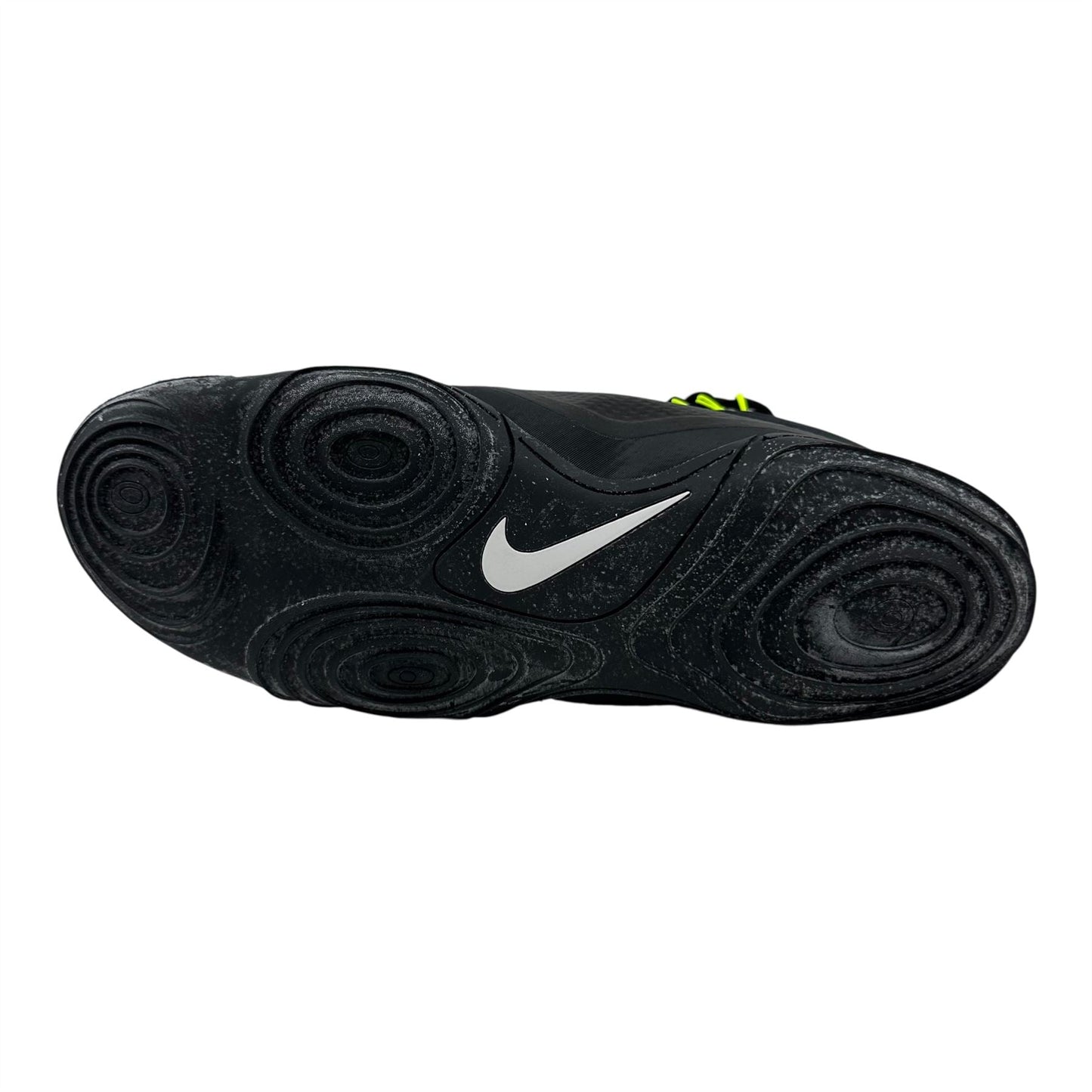 Nike Hypersweep Black White Volt Mens Athletic Sneaker