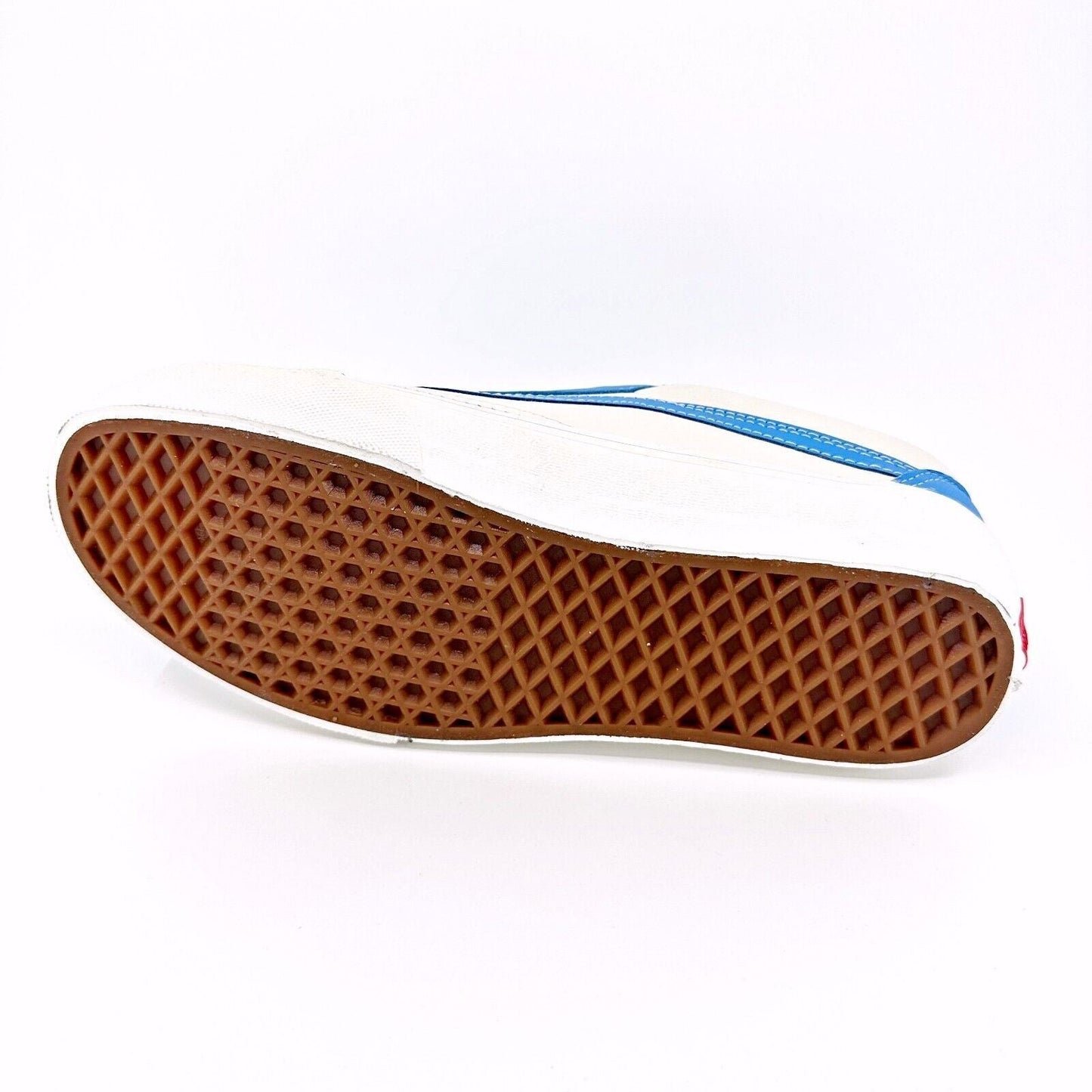 Vans Vault Old Skool VLT LX (Leather) Bonnie Blue Marshmallow Mens Sneakers