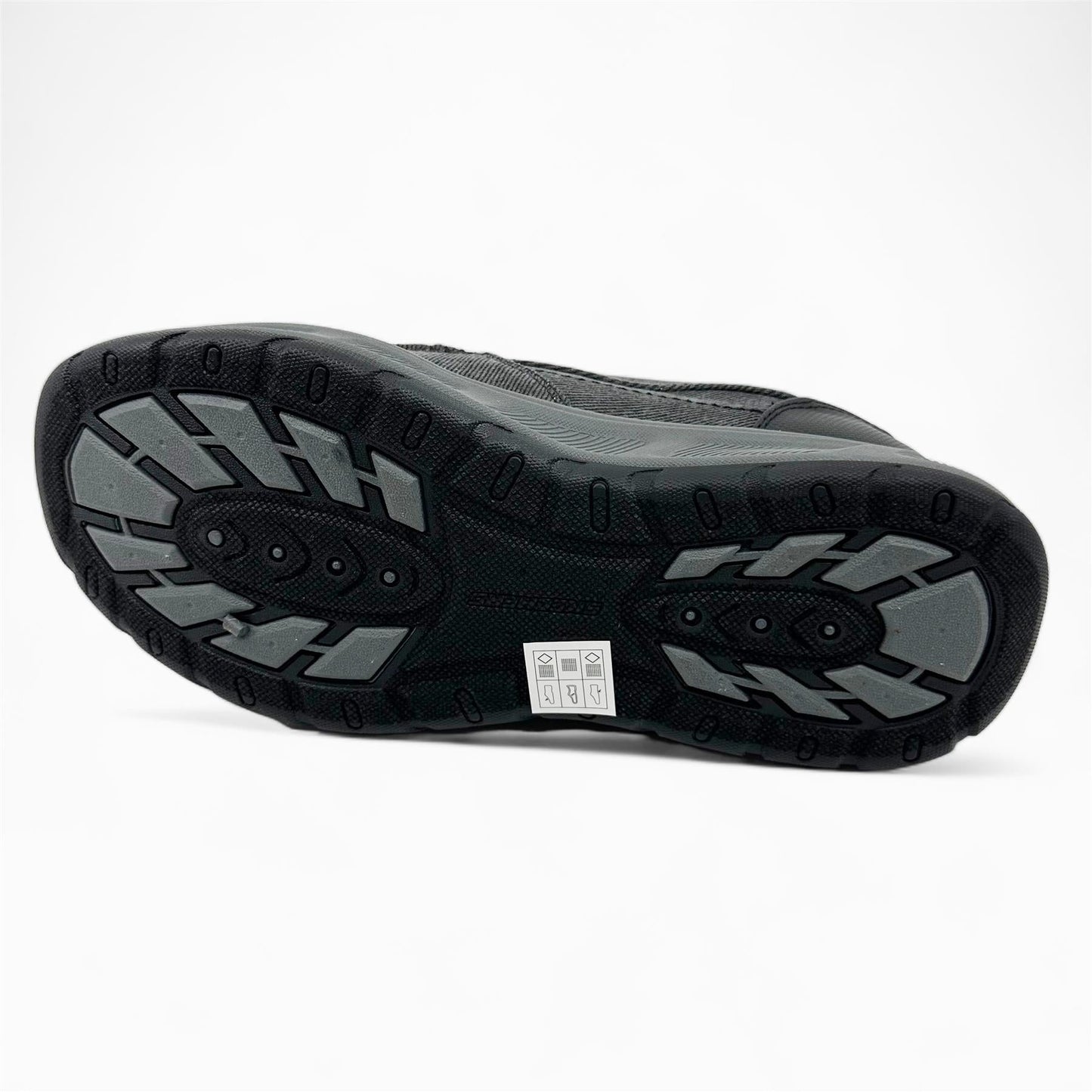Skechers Cohagen Black Mens Casual Relaxed Fit Slip-On