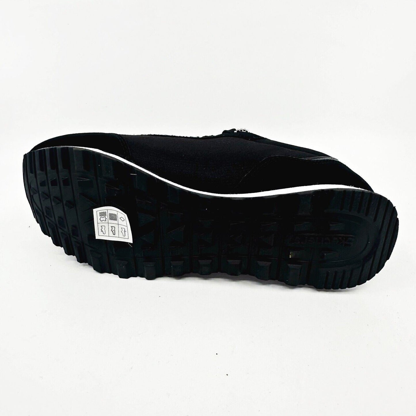 Skechers OG 85 Vibein Black White Womens Size 6.5 Athletic Sneakers