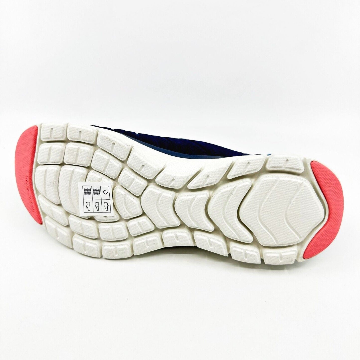 Skechers Flex Appeal 4.0 Victory Lap Navy Lavender Womens Athletic Shoes