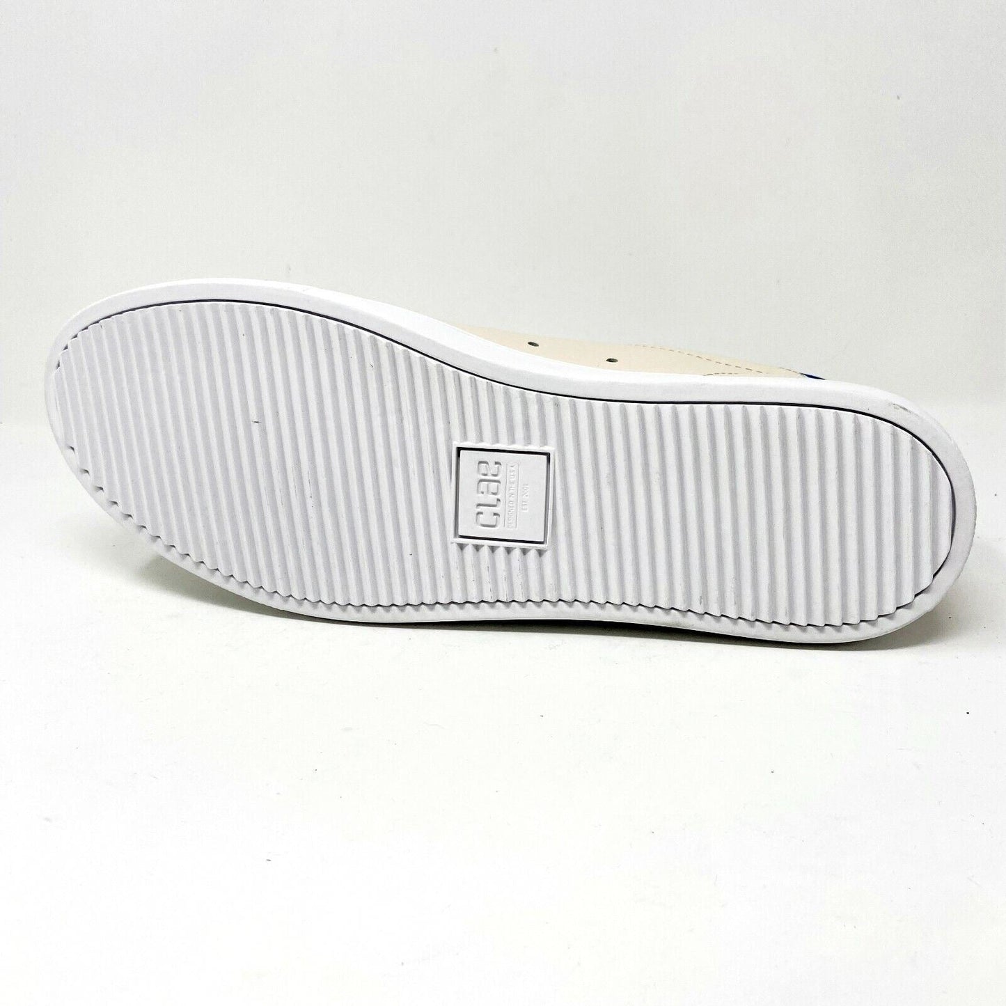 Clae Bradley Ecru White Mens Premium Casual Sneakers