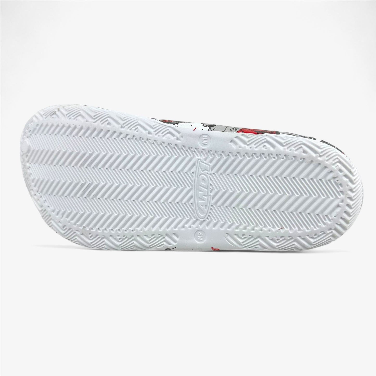 AND1 Bodega Clog White Multicolor Mens Sandal Slide
