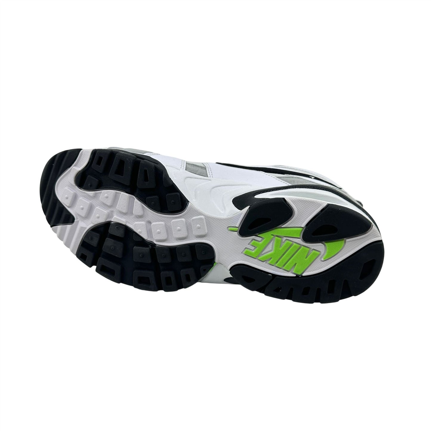 Nike Air Diamond Fury 96 White Black Green Mens Athletic Sneaker