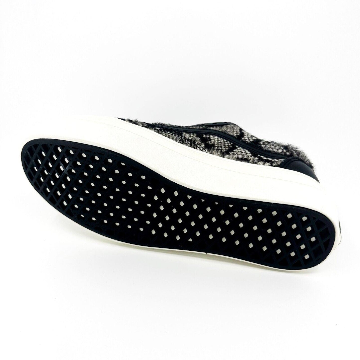 Vans Vault Super Comfycush Old Skool (Snake Pony) Black Marshmallow Womens Shoes