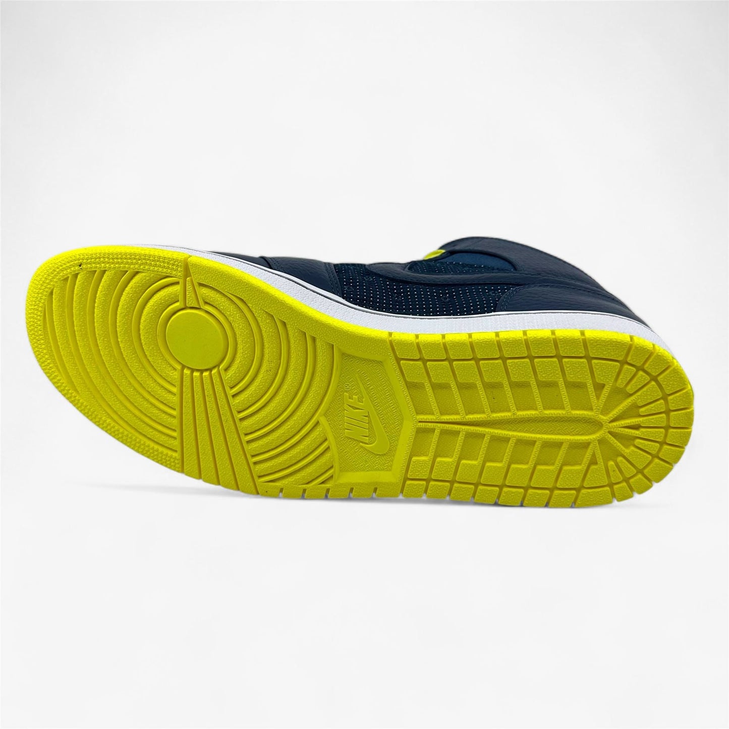 Jordan Air Jordan 1 Retro '97 TXT Squadron Blue Electric Yellow Mens Sneaker