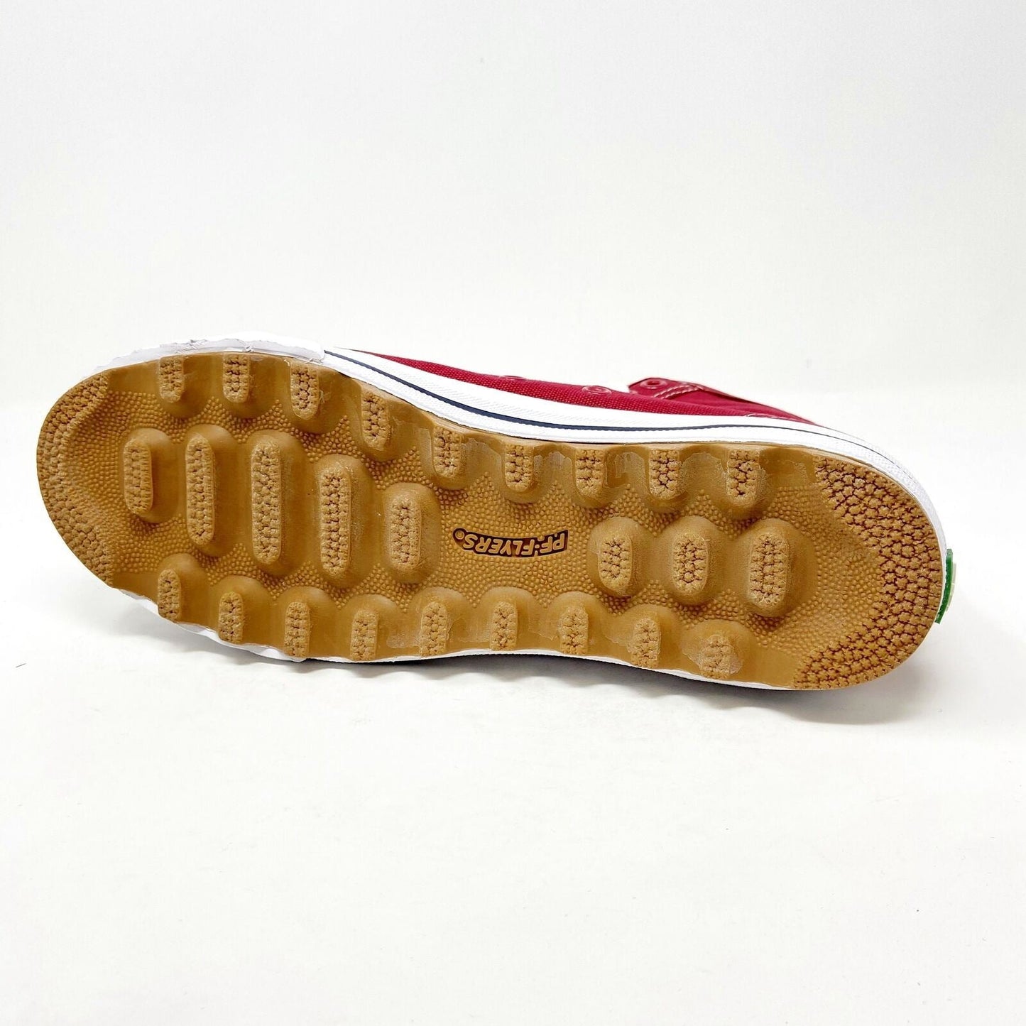PF Flyers Grounder Hi Reiss NC Red Womens Retro Sneakers PM11GH4F