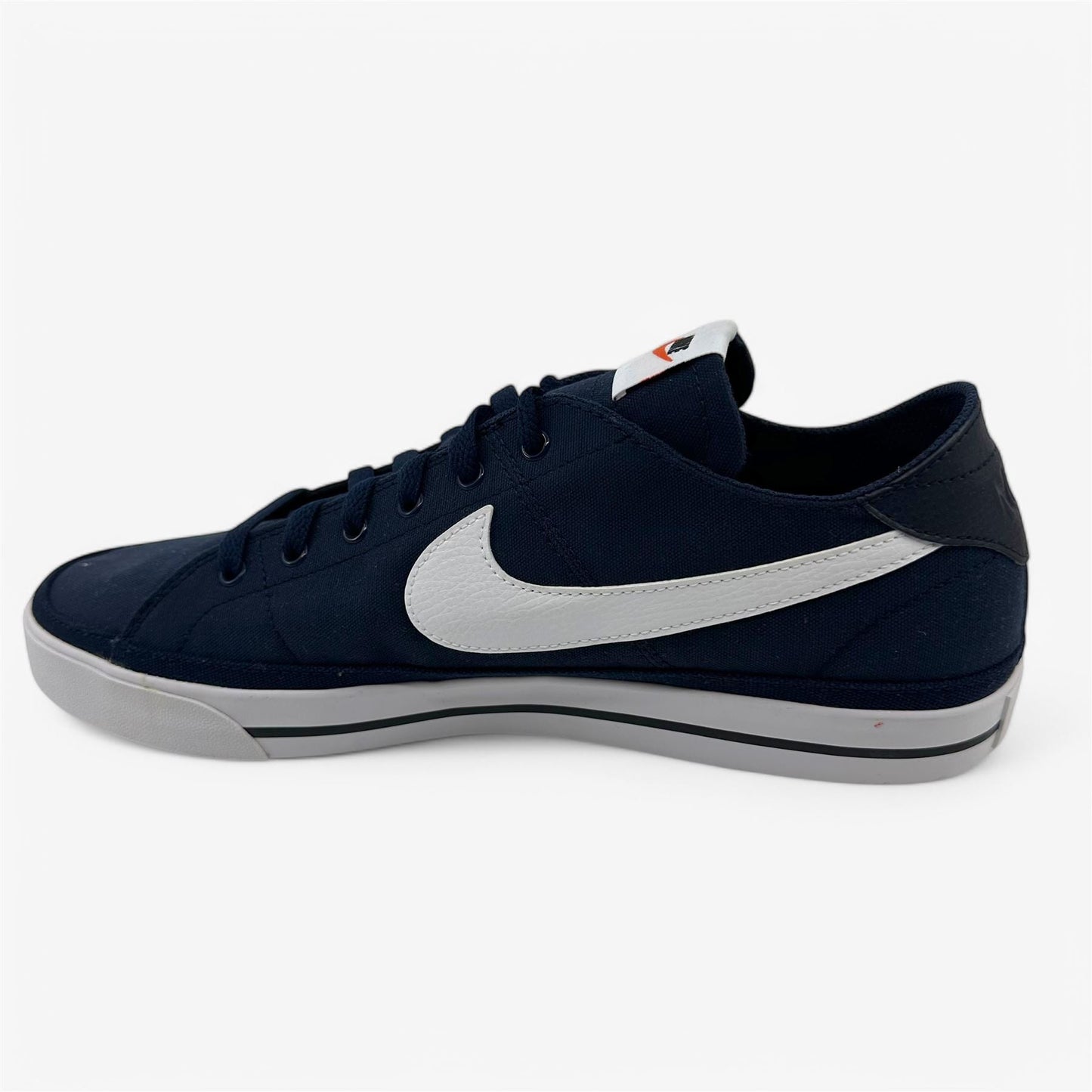 Nike Court Legacy Canvas Obsidian White Black Mens Size 13 Athletic Sneaker