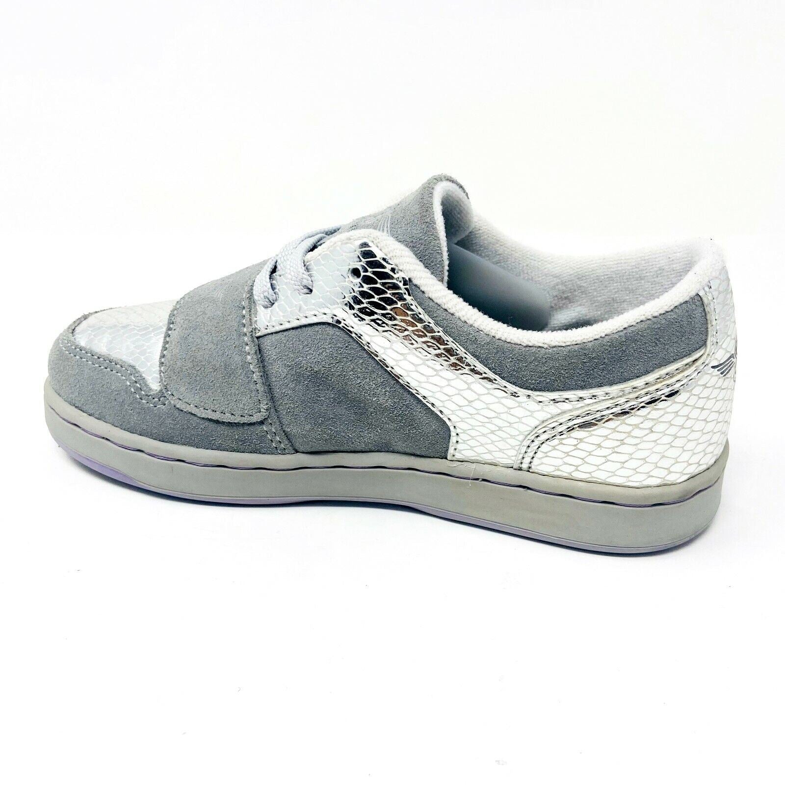 Creative Recreation Cesario Lo Lavender Metallic Silver Grey Kids Sneakers