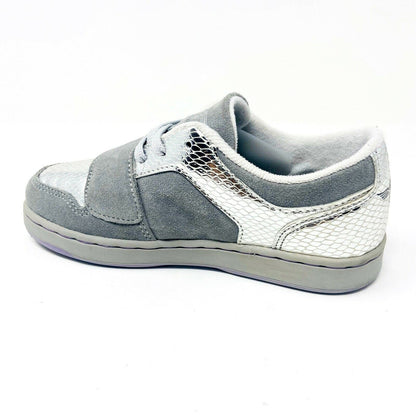 Creative Recreation Cesario Lo Lavender Metallic Silver Grey Kids Sneakers
