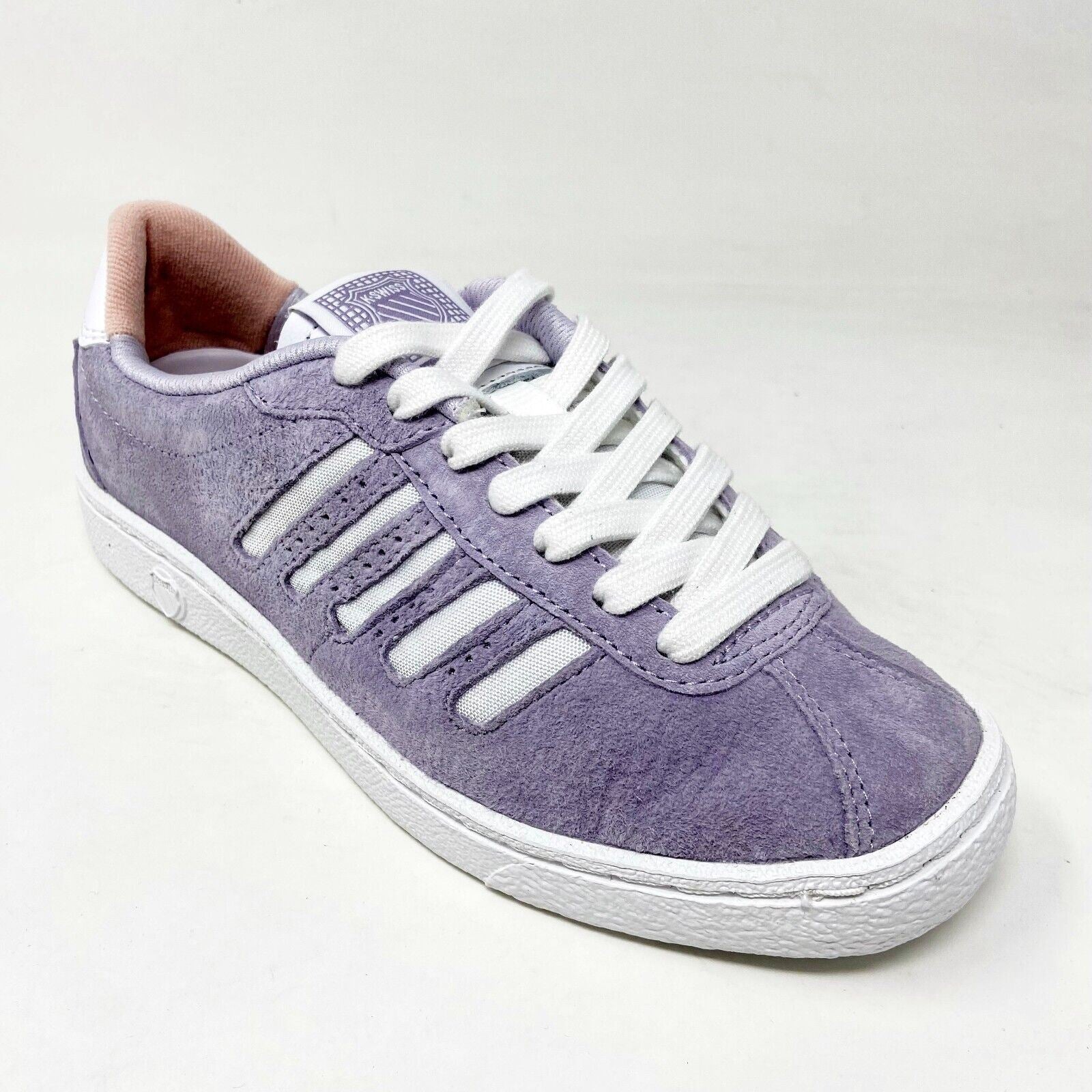 K-Swiss Court Traymore Evening Haze White Womens Size 5.5 Sneakers 97147 029