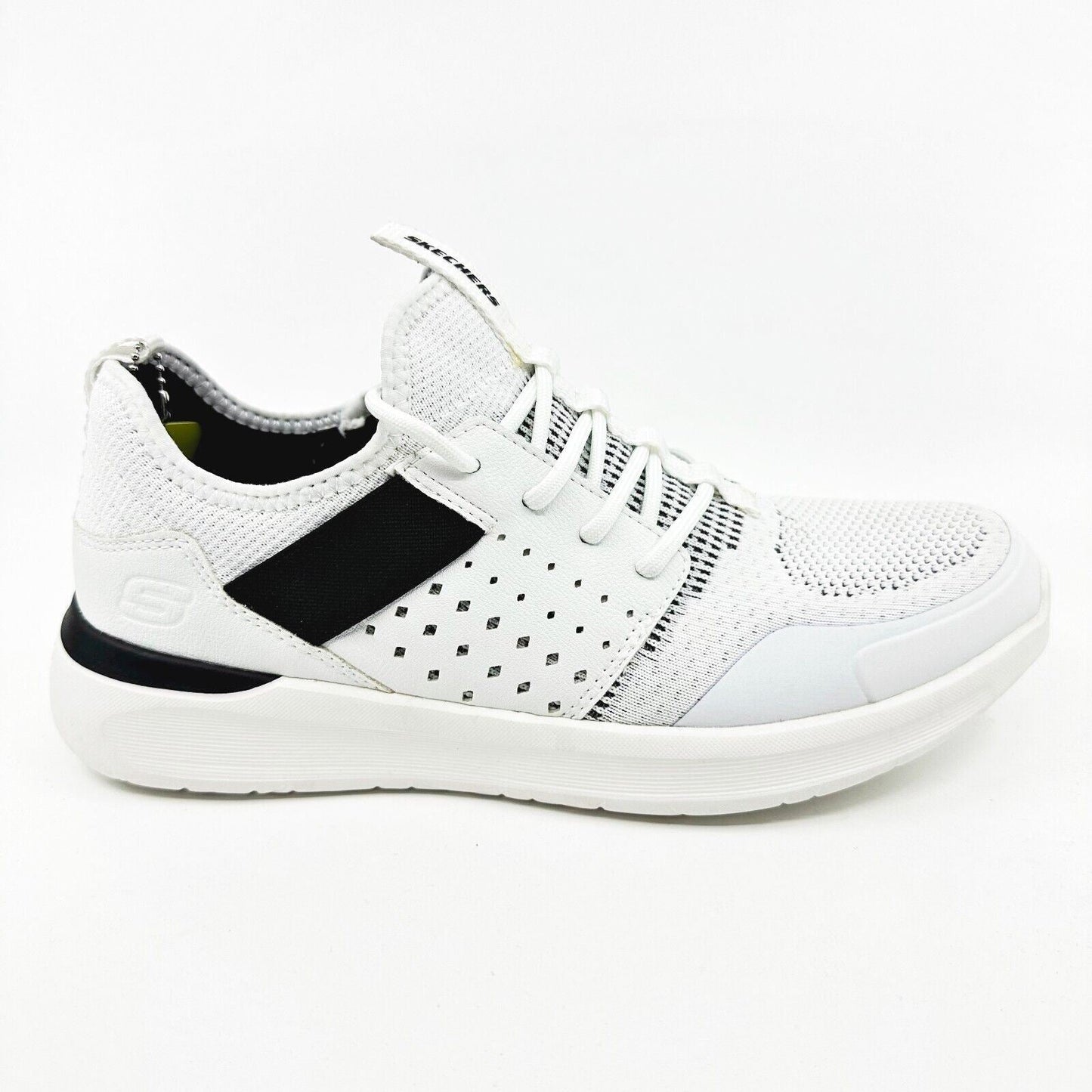Skechers Streetwear Lattimore Protero White Black Mens Size 7.5 Sneakers