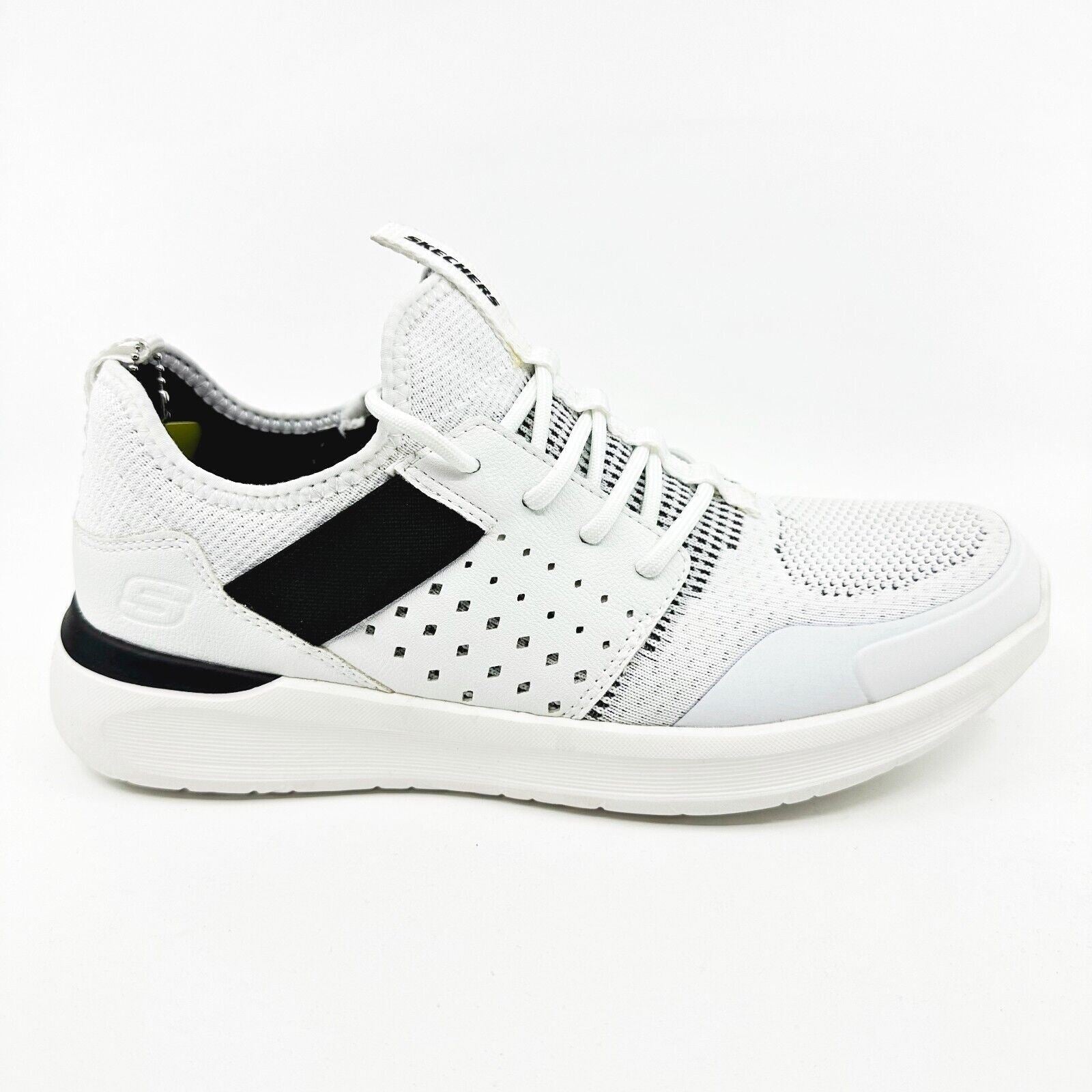 Skechers Streetwear Lattimore Protero White Black Mens Size 7.5 Sneakers