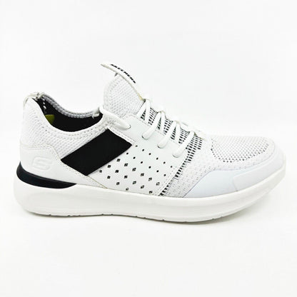 Skechers Streetwear Lattimore Protero White Black Mens Size 7.5 Sneakers