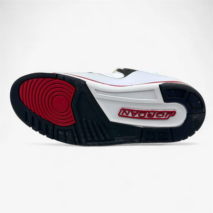 Jordan Flight TR 97 Mid White Black Gym Red Mens Athletic Sneaker