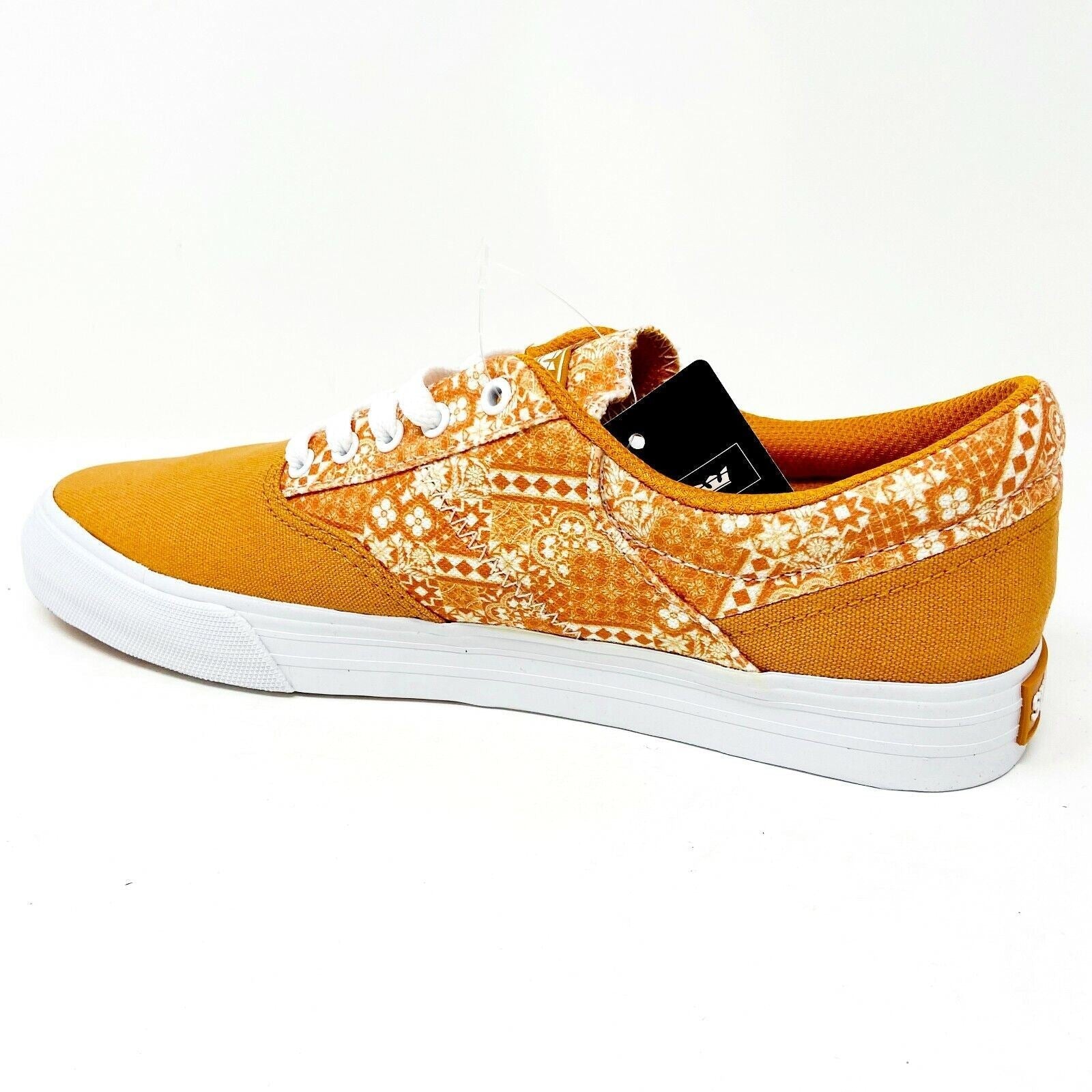 Supra Cobalt Desert Print Orange White Mens Skateboard Shoe Sneakers 05663 219