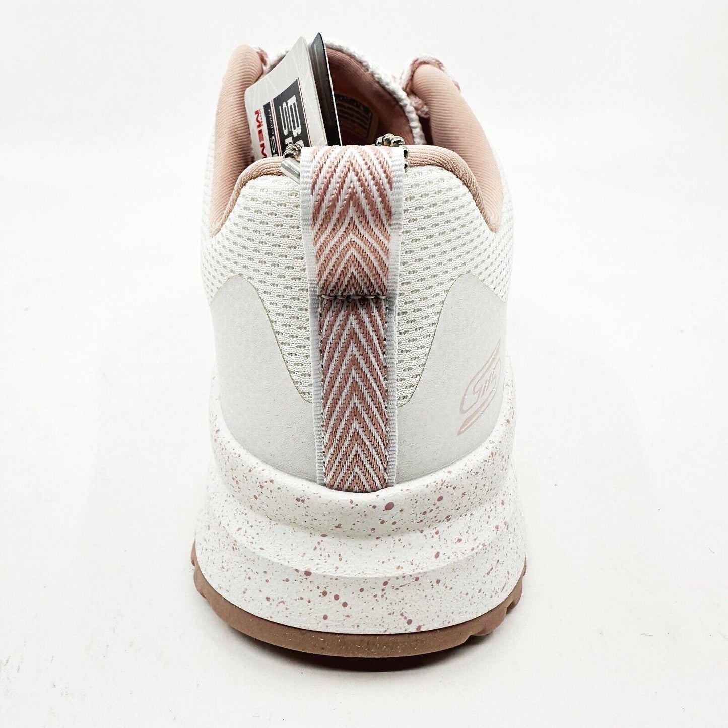 Skechers Bobs Squad 3 Star Flight White Light Pink Womens Size 6.5