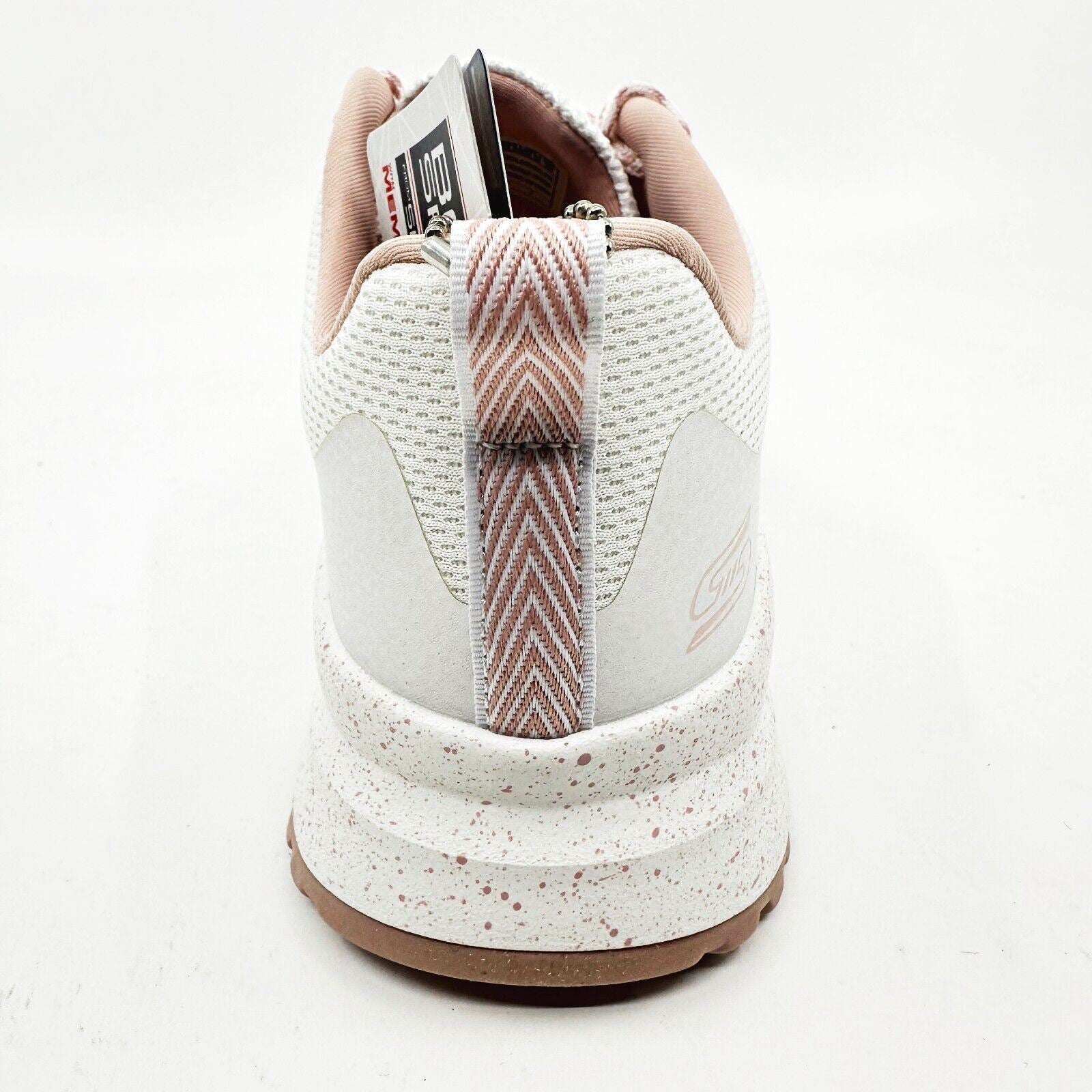 Skechers Bobs Squad 3 Star Flight White Light Pink Womens Size 6.5